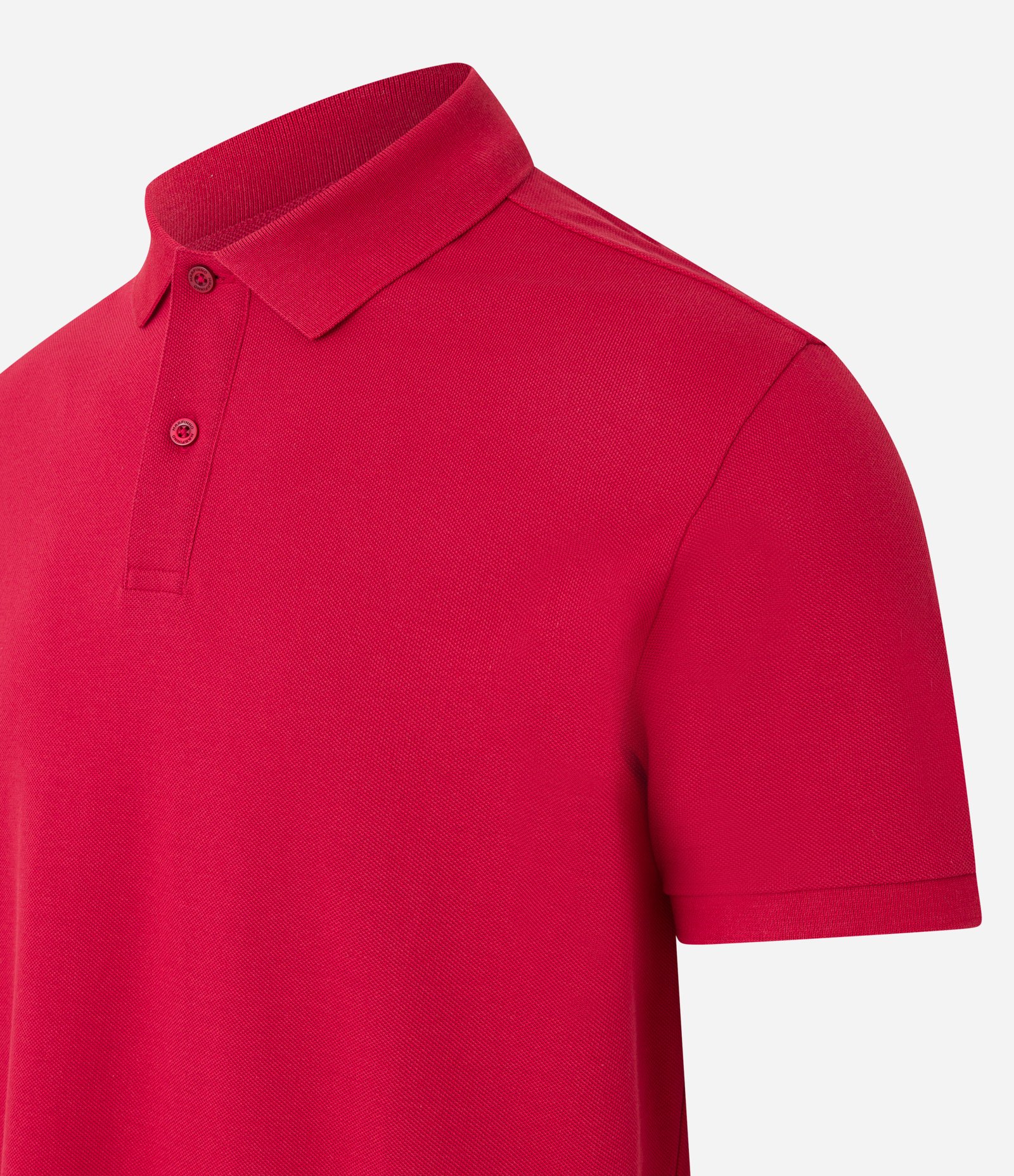 Camisa Polo Comfort em Algodão Peruano Vermelho 6