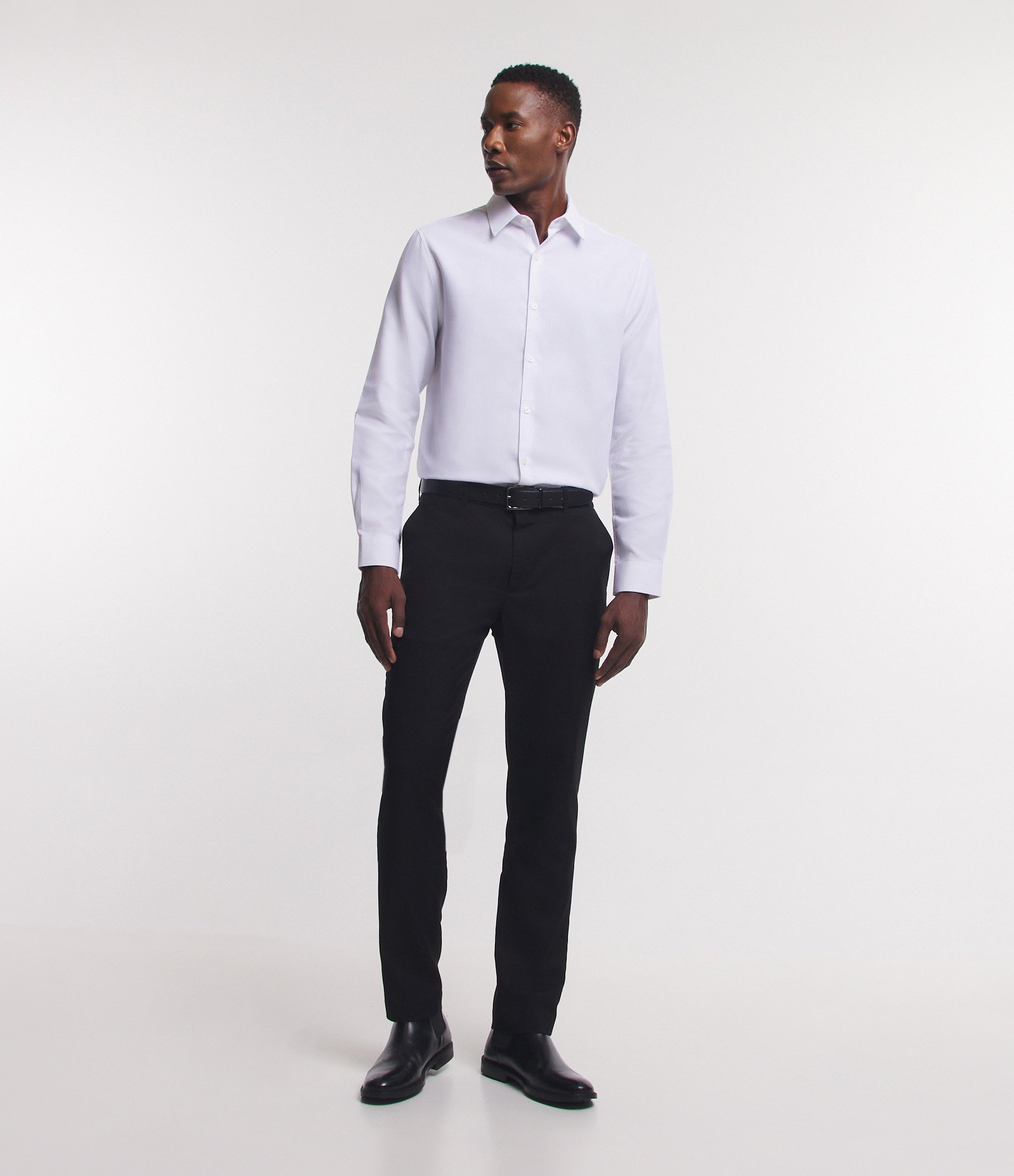 Camisa Regular em Algodão com Textura Maquinetada 2