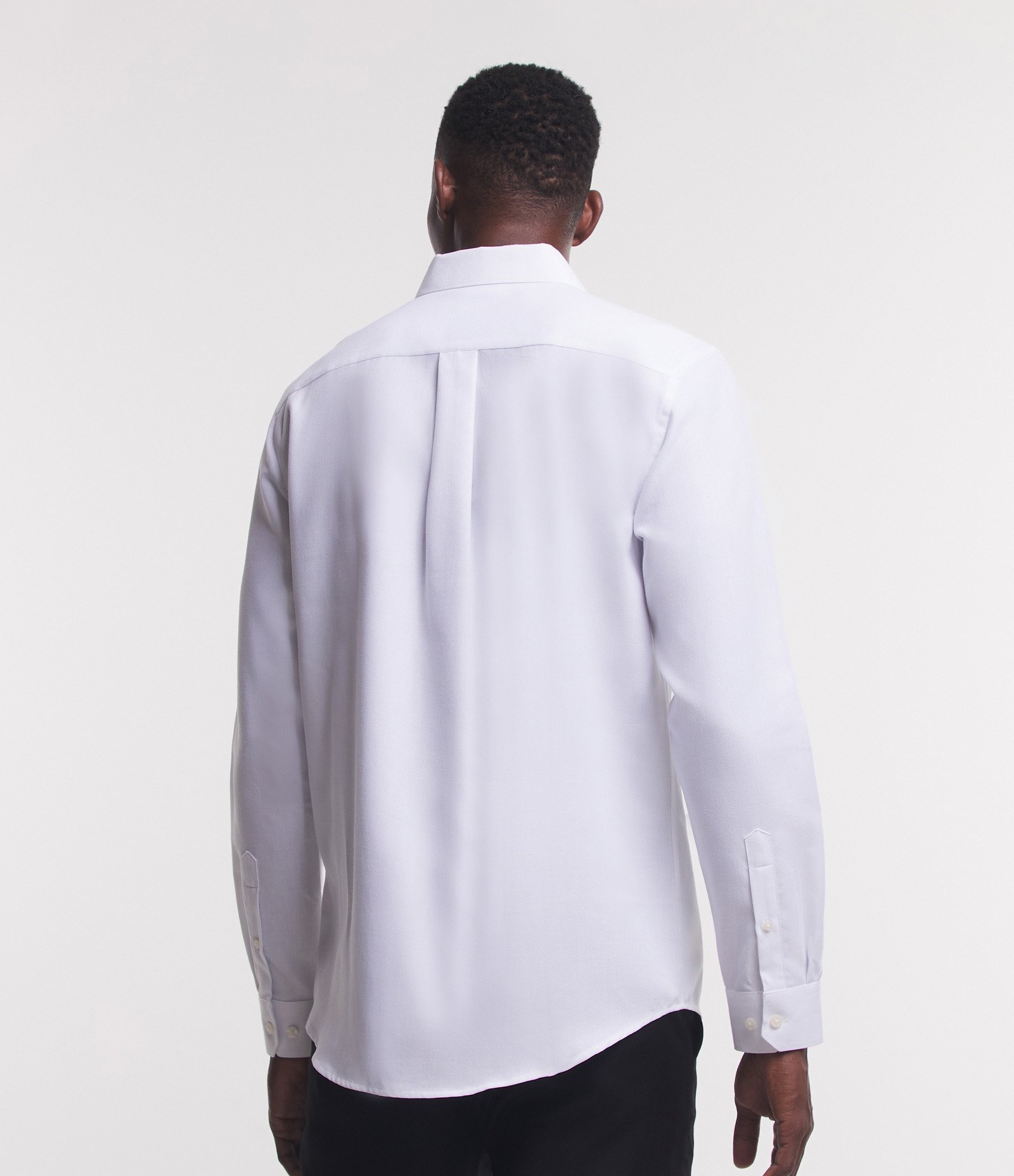 Camisa Regular em Algodão com Textura Maquinetada 3
