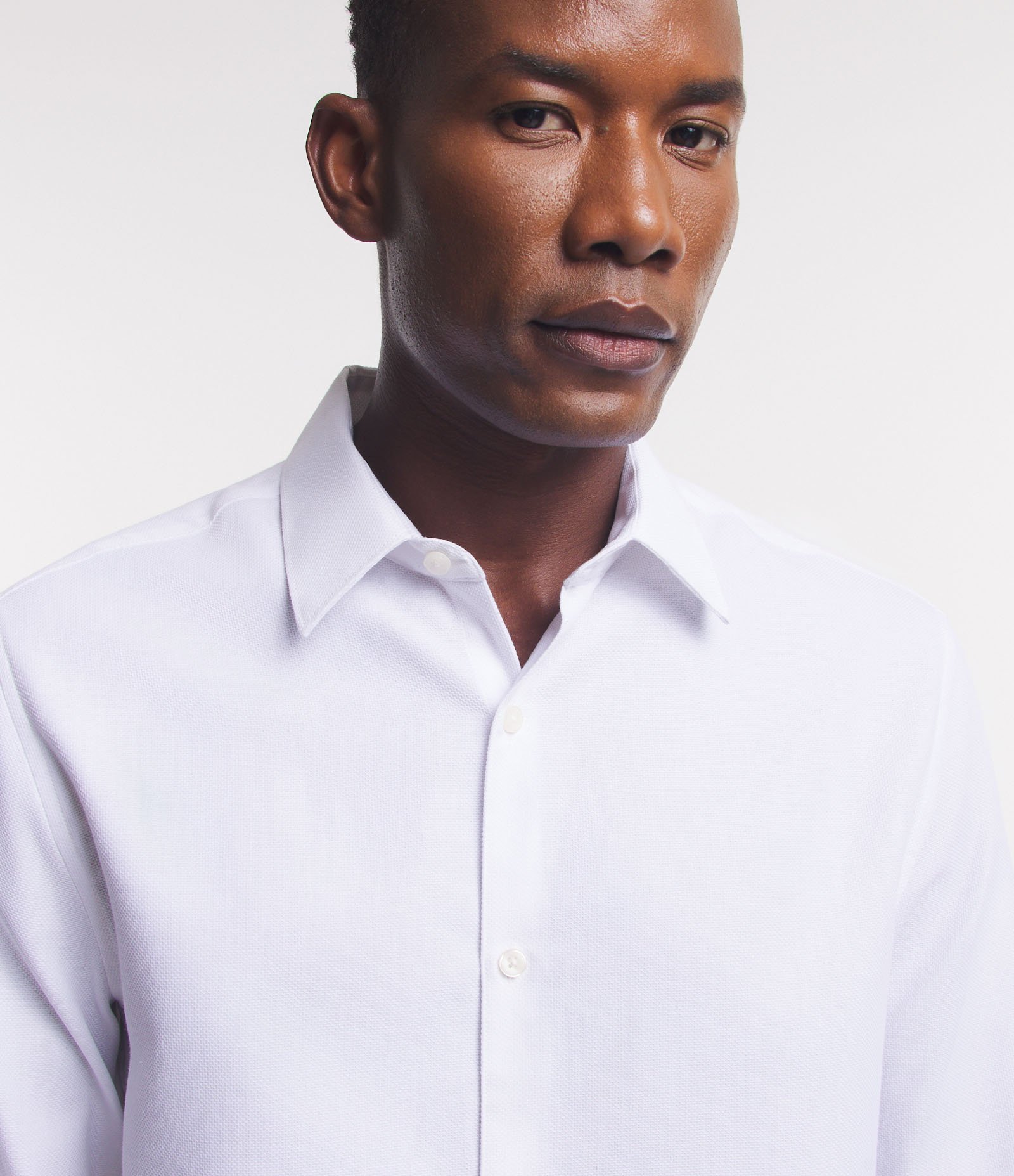 Camisa Regular em Algodão com Textura Maquinetada 4