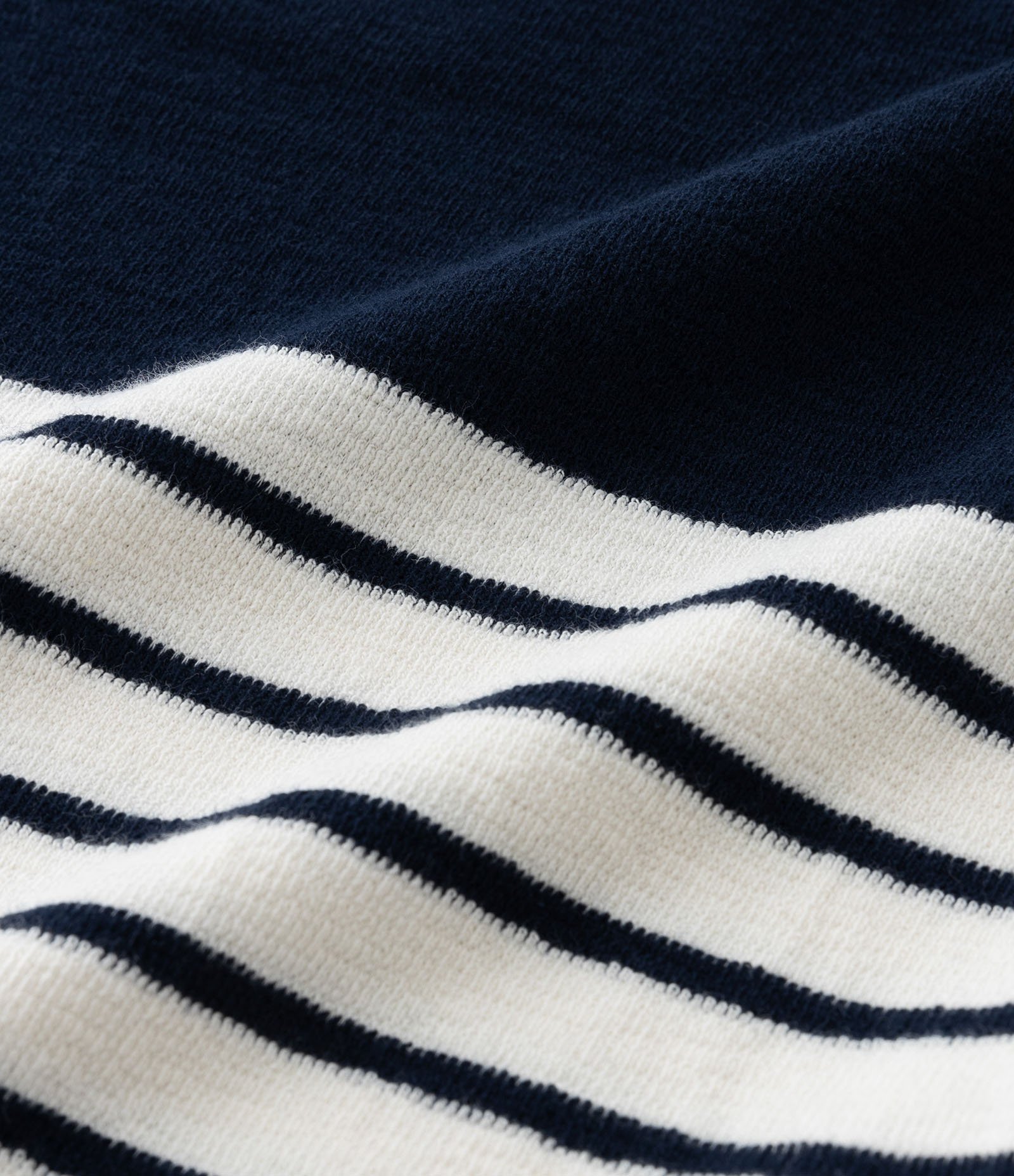 Camiseta Infantil Listradas com Bloco de Cores - Tam 5 a 14 anos Branco/Azul Marinho 3