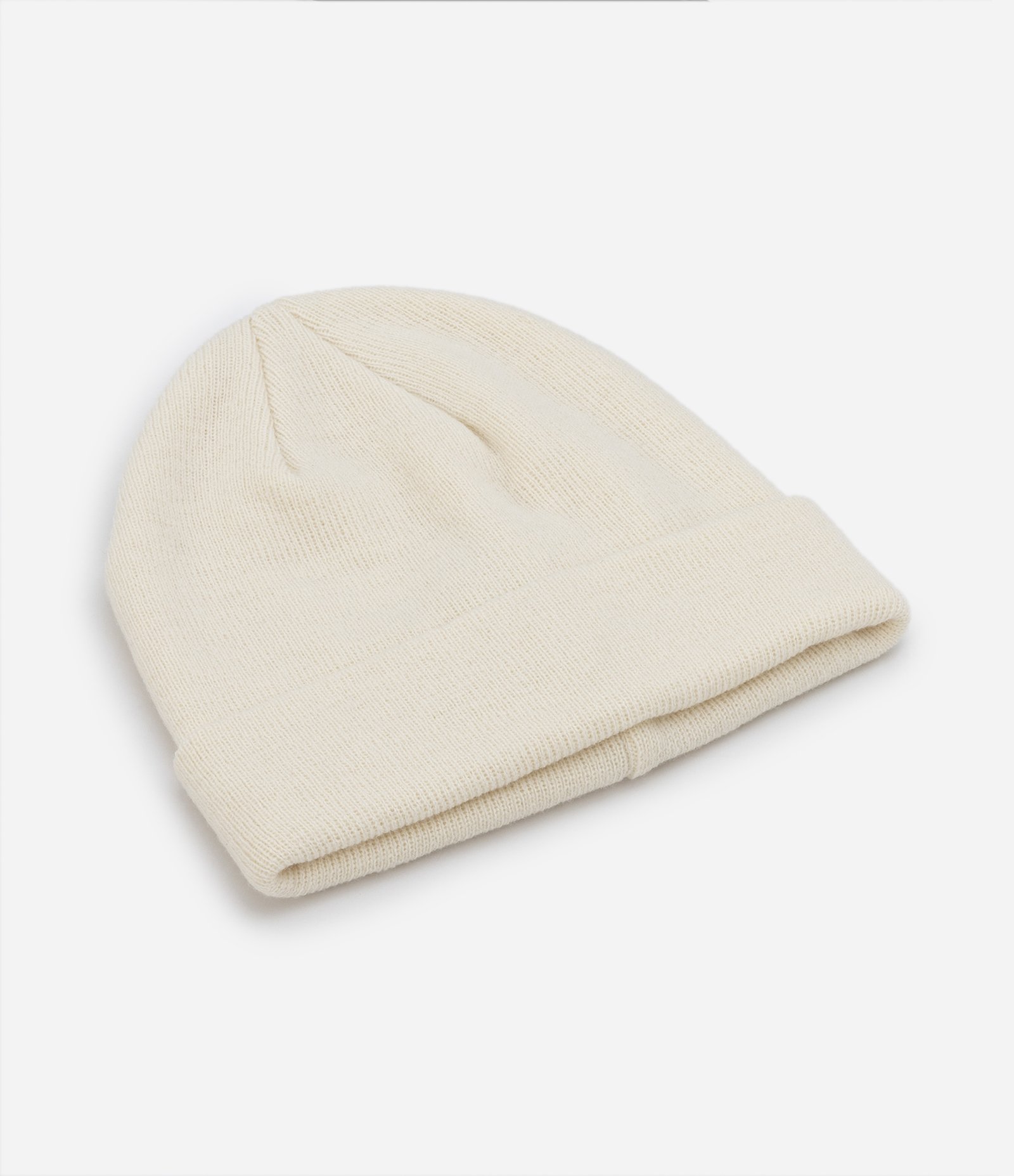Touca Básica com Dobra Bege 2