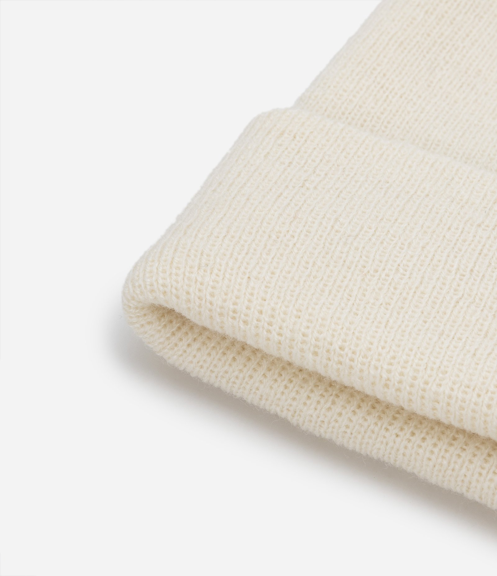 Touca Básica com Dobra Bege 3