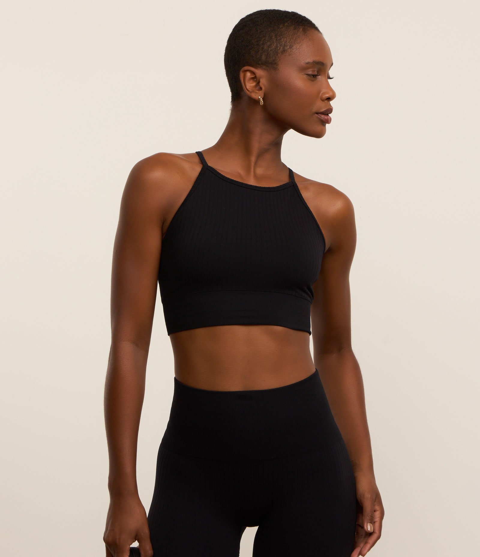 Top Esportivo em Poliamida com Textura Canelada sem Costura 2