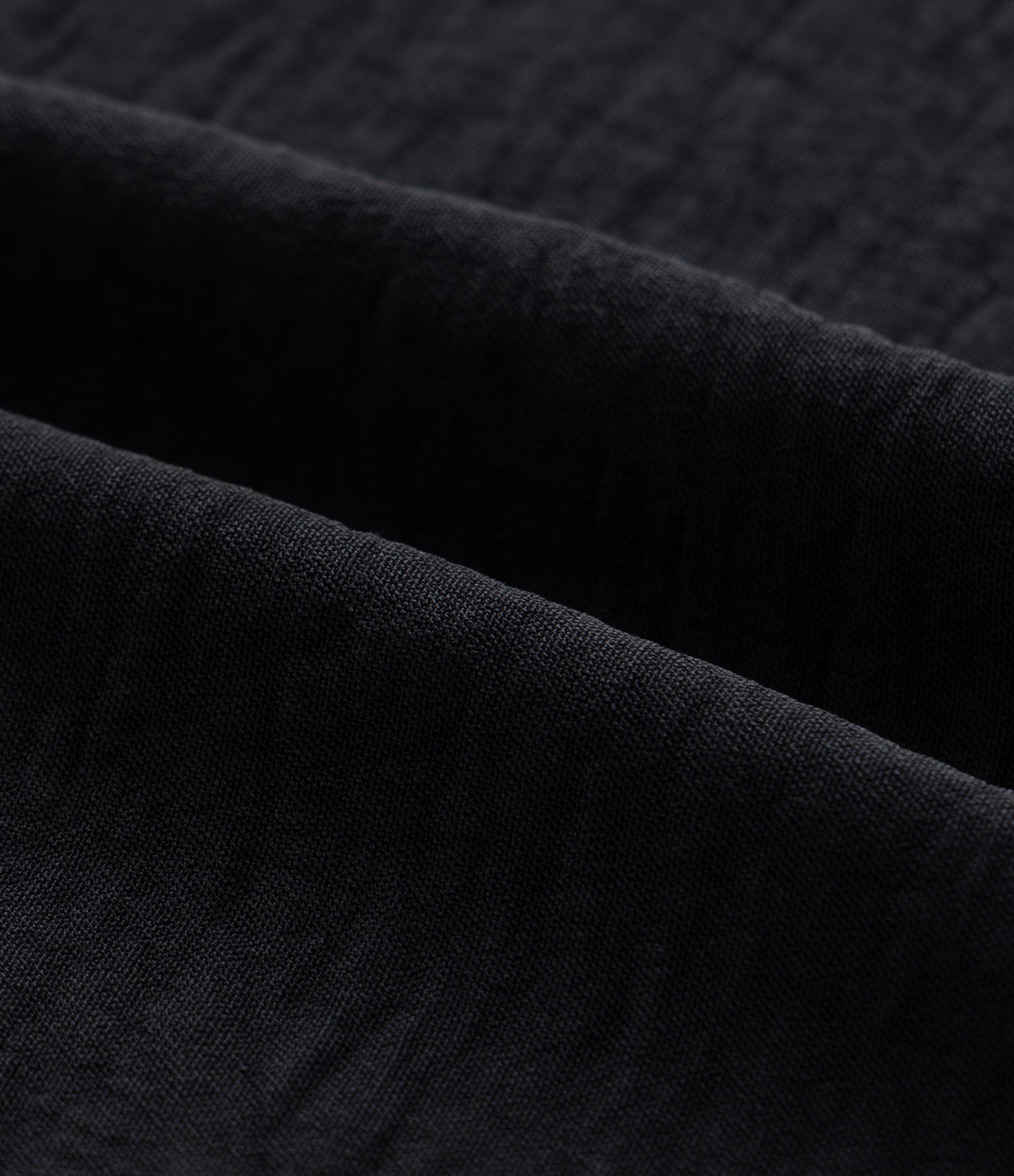 Blusa sem Manga com Decote V e Texturas Curve & Plus Size Preto 8