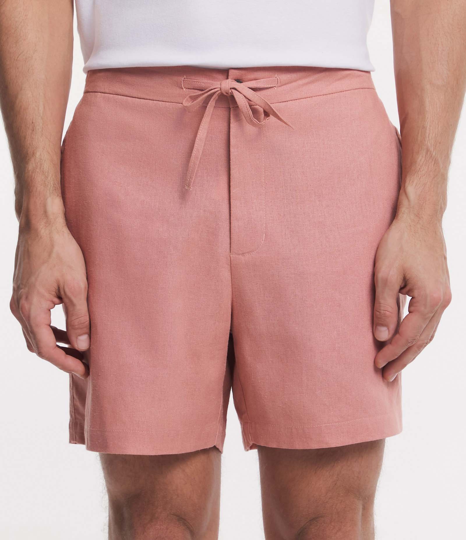 Bermuda Slim em Viscolinho Cordão e Bolsos 2