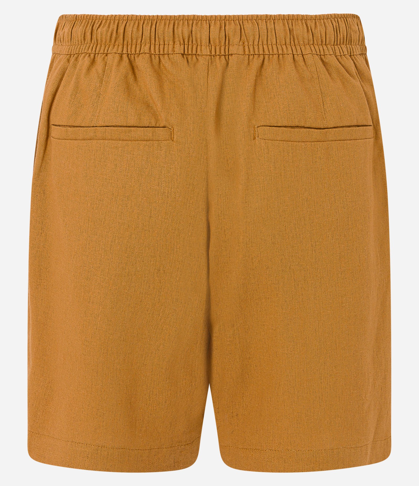 Bermuda Slim em Viscolinho Cordão e Bolsos Marrom 6