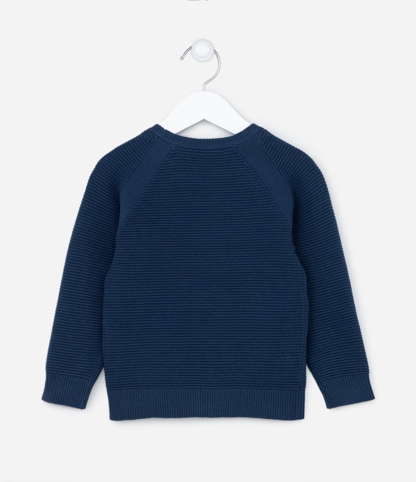 Blusão Infantil com Mangas Raglan - Tam 1 a 4 anos Azul 2