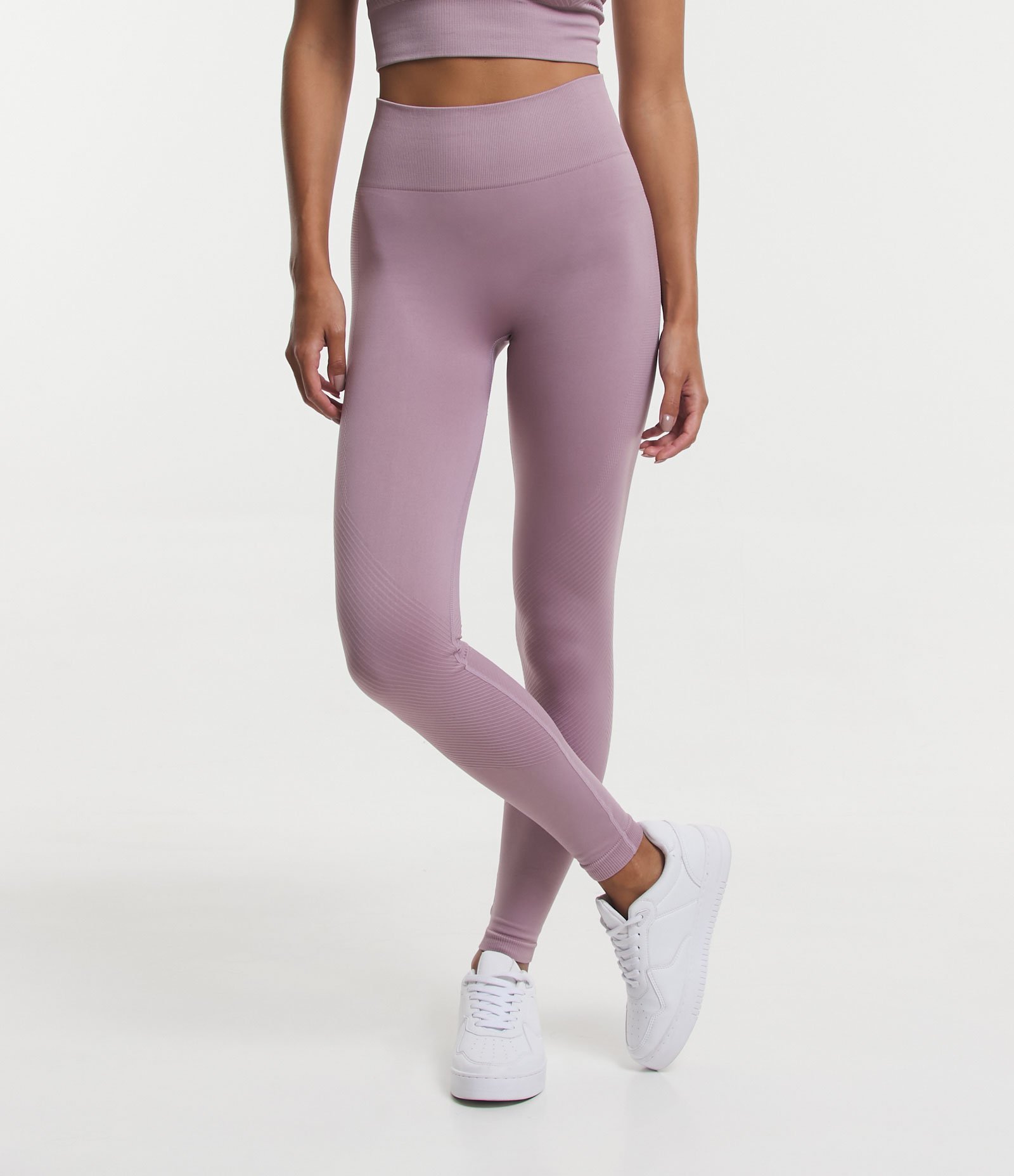 Calça Legging Esportiva Texturizada e Sem Costura 2
