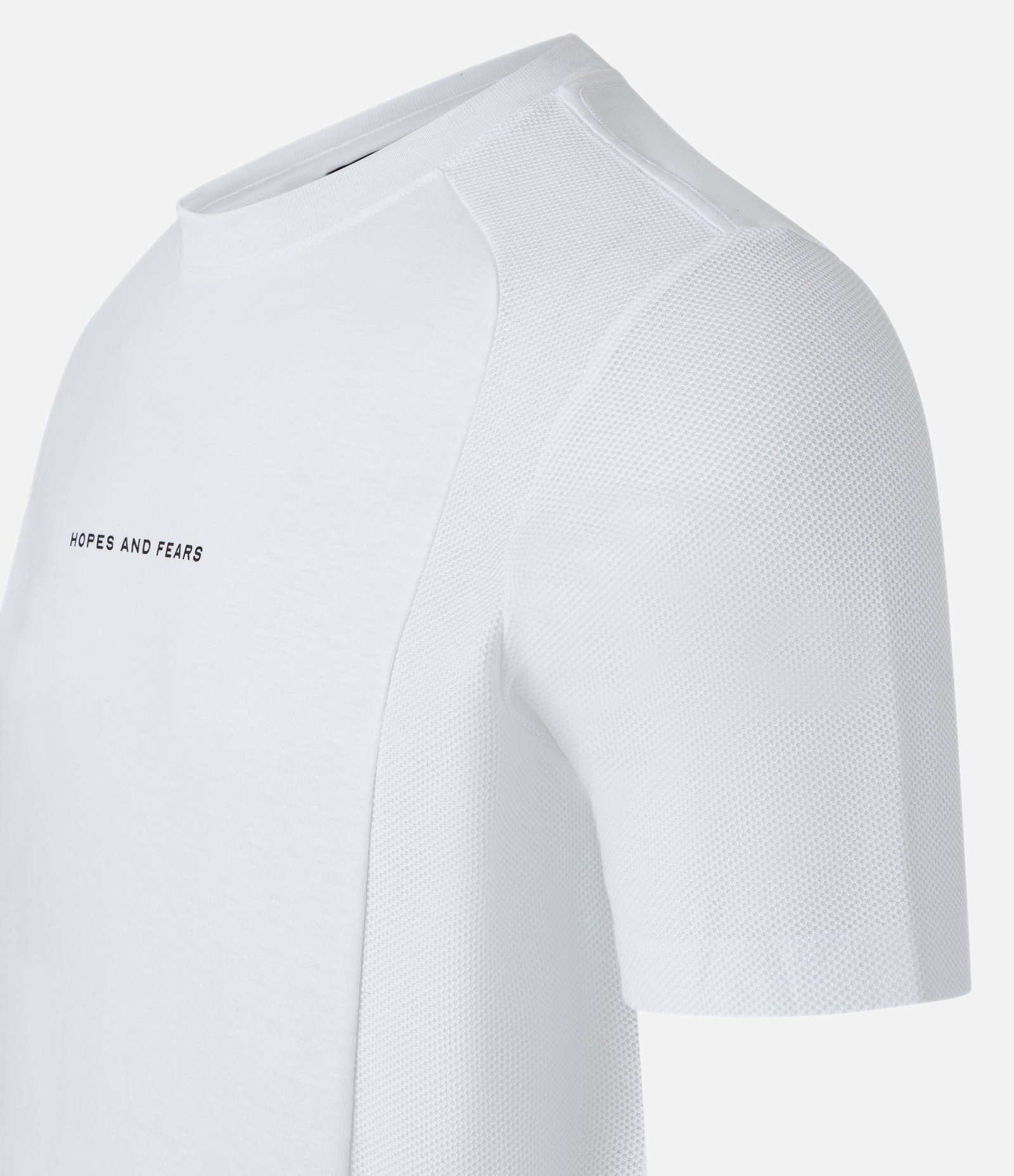 Camiseta em Algodão com Lettering Hopes and Fears Branco 4