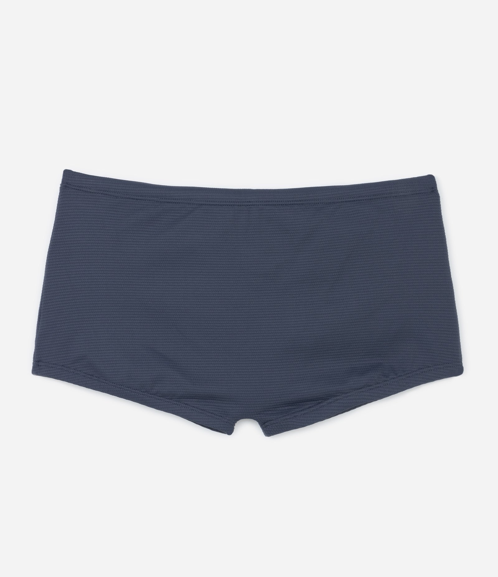 Sunga Boxer Básica Texturizada com Cordão Interno Azul Escuro 3