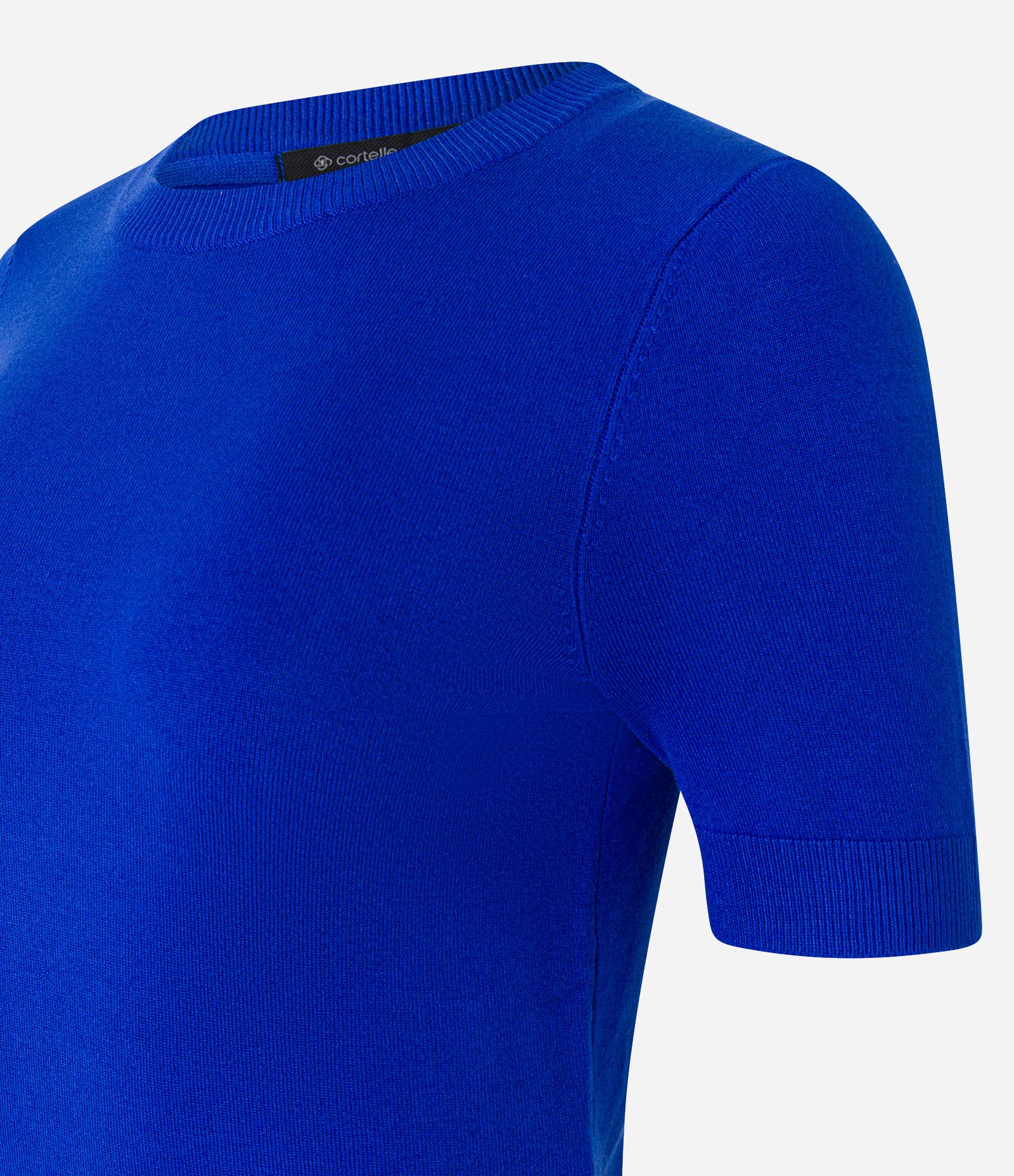 Blusa Básica em Tricô com Barra Canelada 7