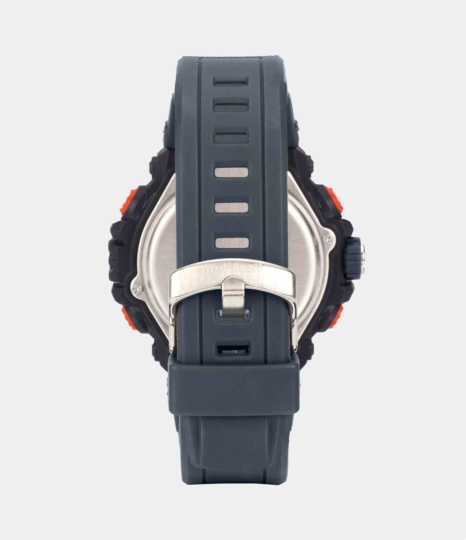 Relógio Mormaii Anadigi com Pulseira em Silicone e Caixa em Policarbonato MOMD13290A 8A Azul Matte 3