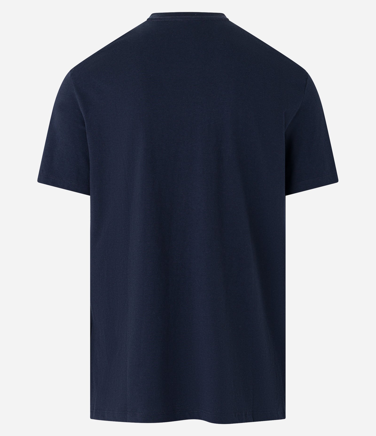 Camiseta em Algodão com Estampa Localizada Weiss Bier Azul Marinho 2