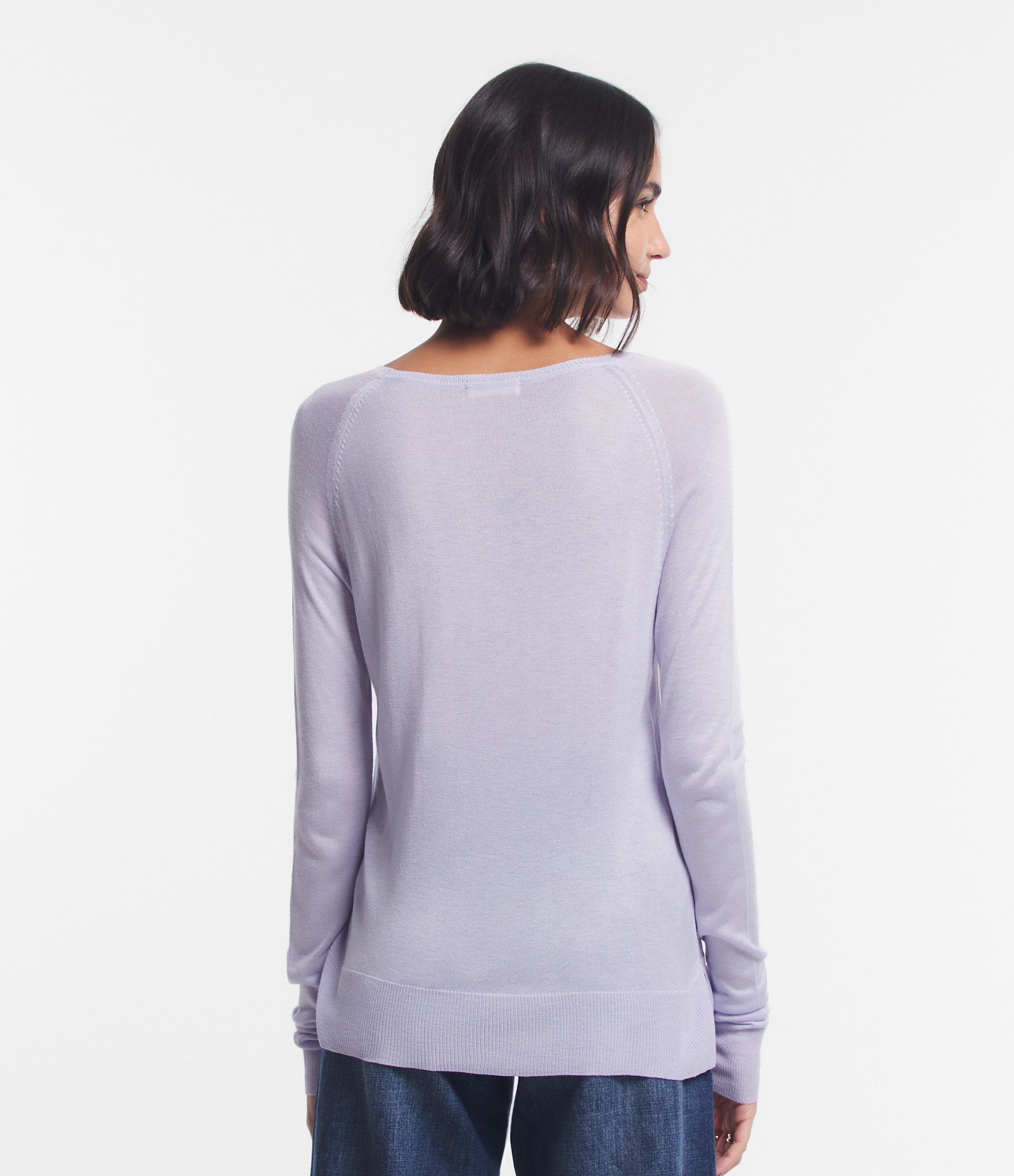 Suéter em Tricô com Gola Redonda 5