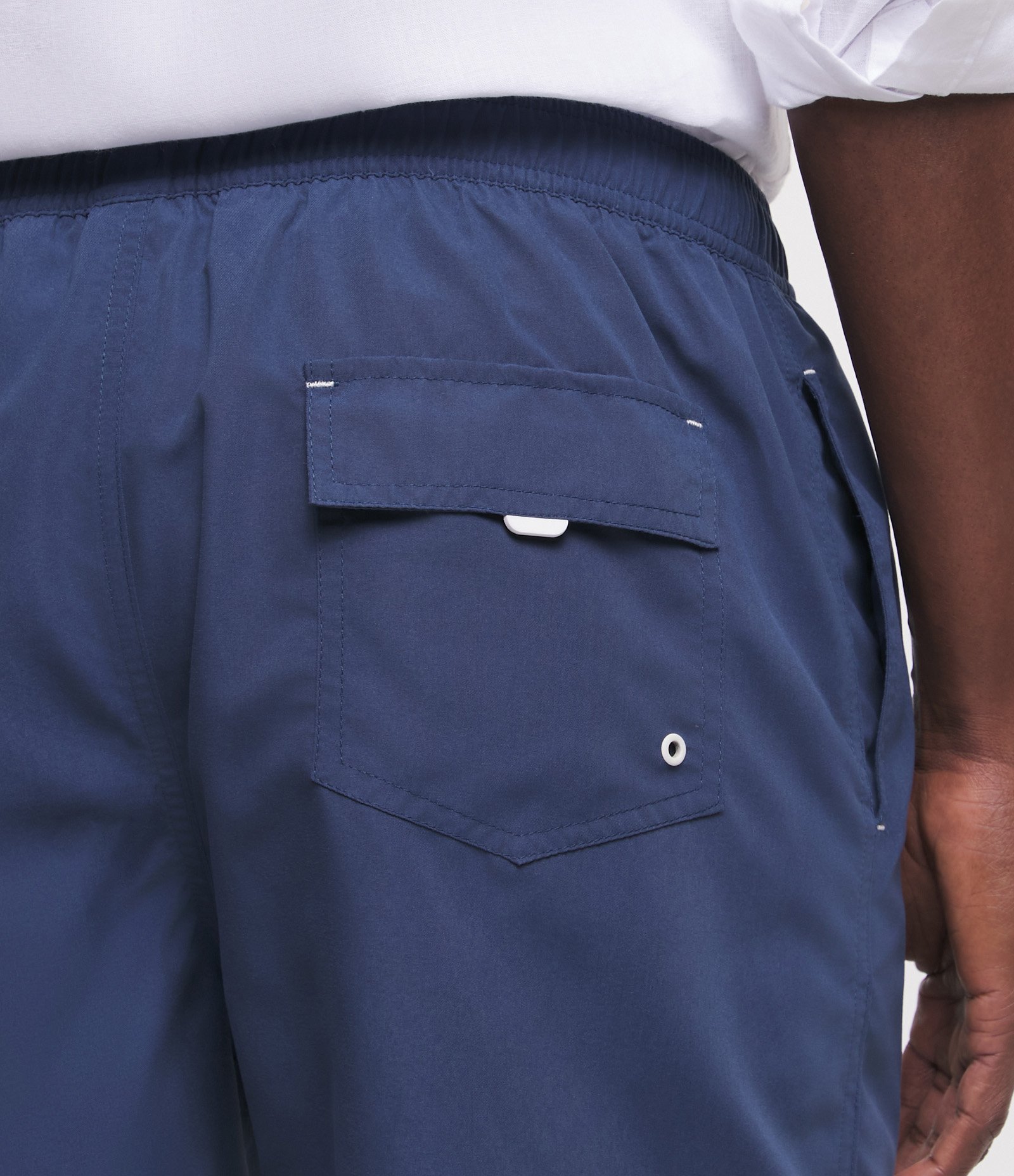 Bermuda de Banho em Peach Touch com Cós Elástico 6