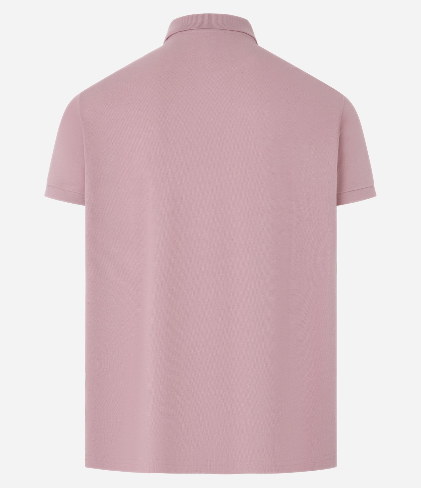 Camisa Polo Comfort em Algodão Peruano Rosa Médio 7