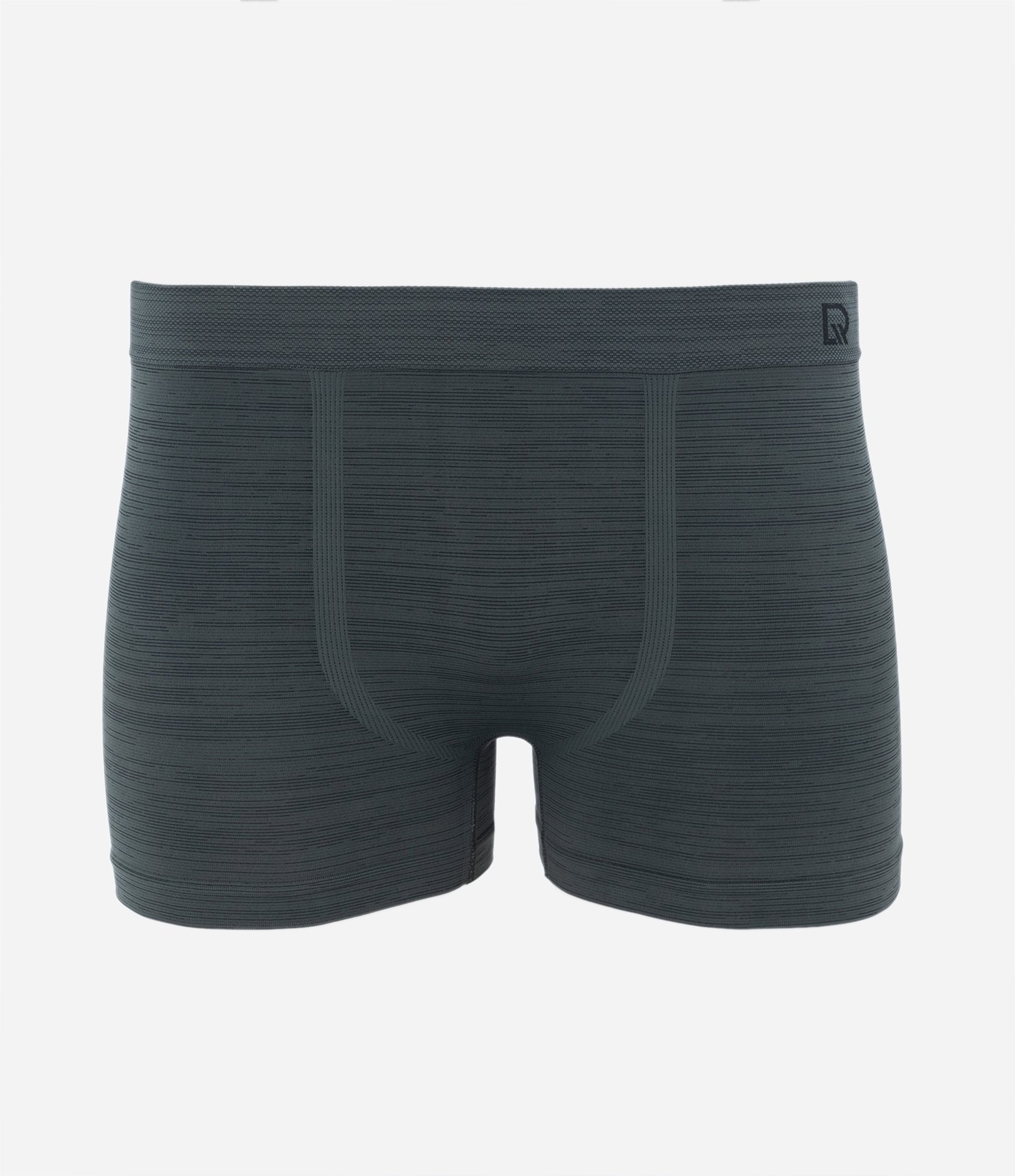 Cueca Boxer em Microfibra com Textura e sem Costura Del Rio Verde Escuro 1