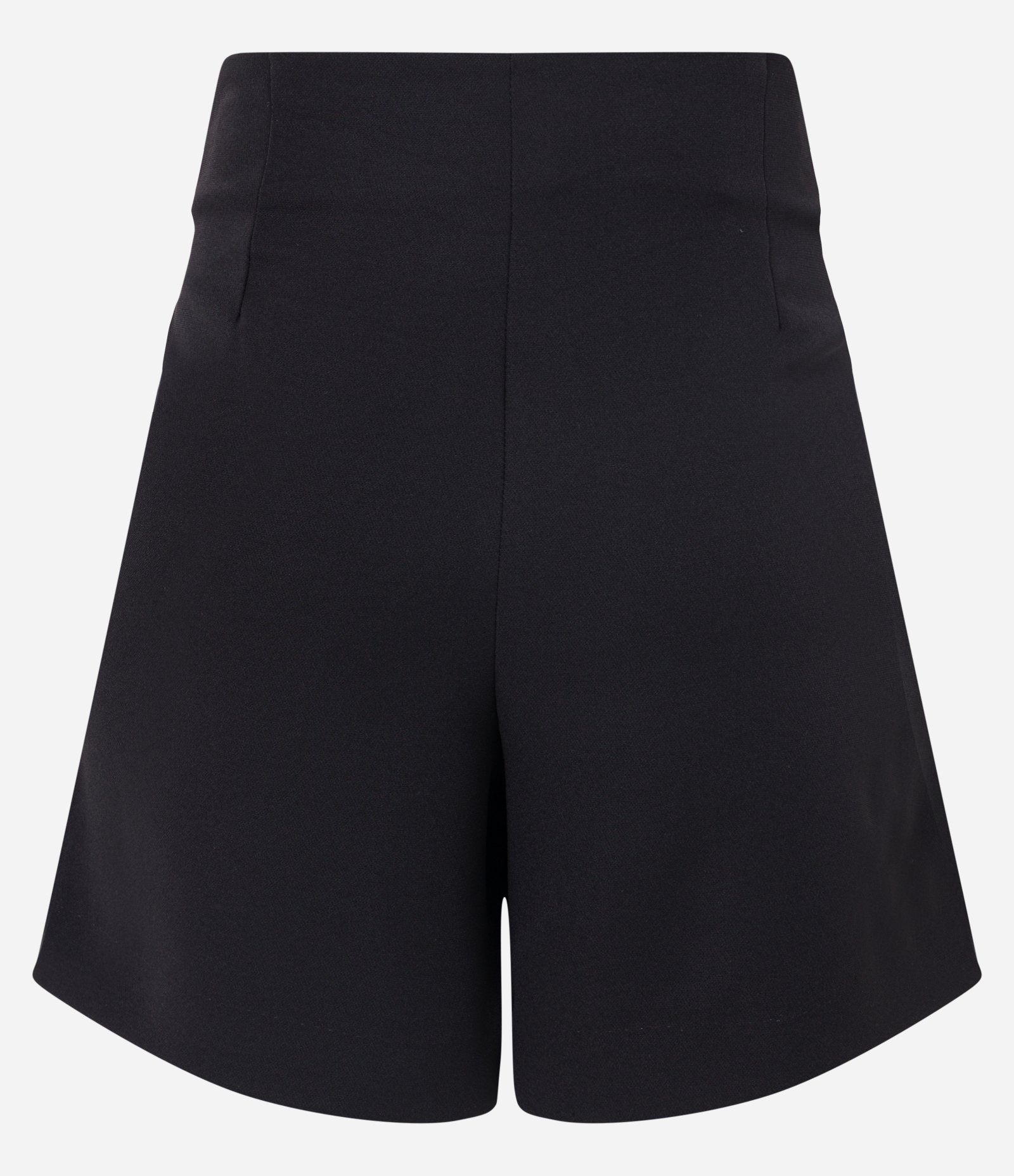 Short Alfaiatado Cintura Alta com Pences e Bolsos Preto 7