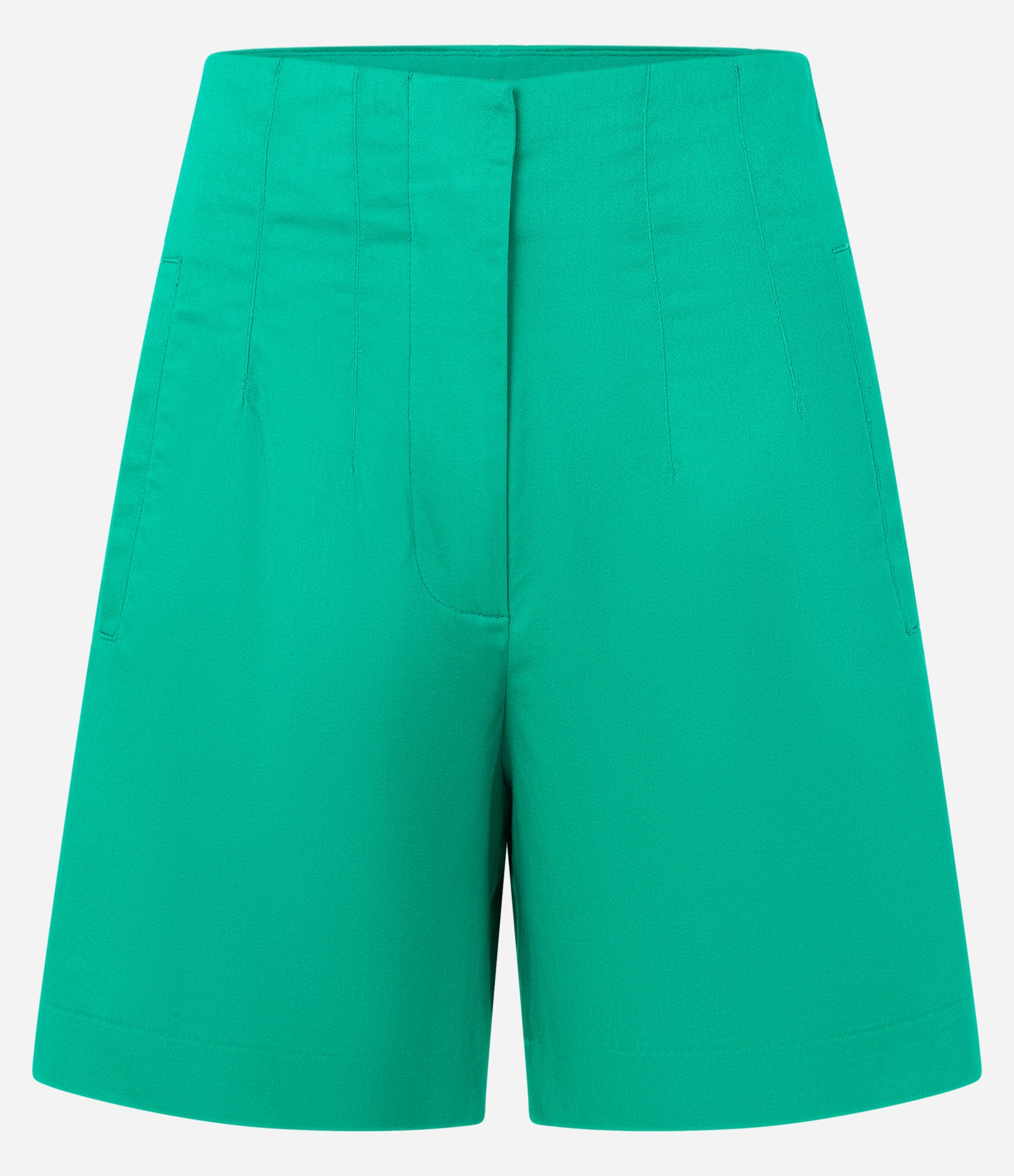 Short Alfaiatado com Costura Aparente no Cós Verde 1