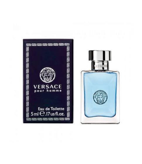 Brinde Miniatura Eau de Toilette Versace Pour Homme 05ml U 1