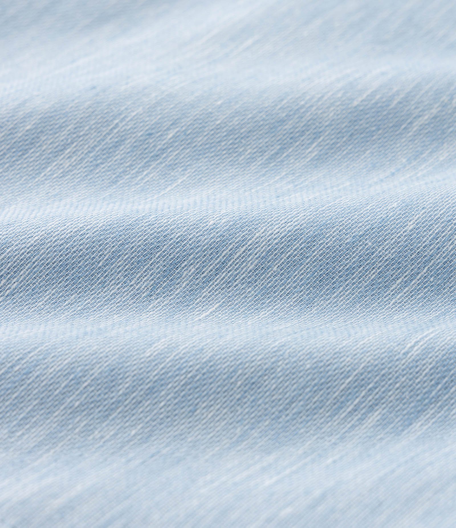 Bermuda Slim Texturizada em Linho com Algodão Azul Claro 8