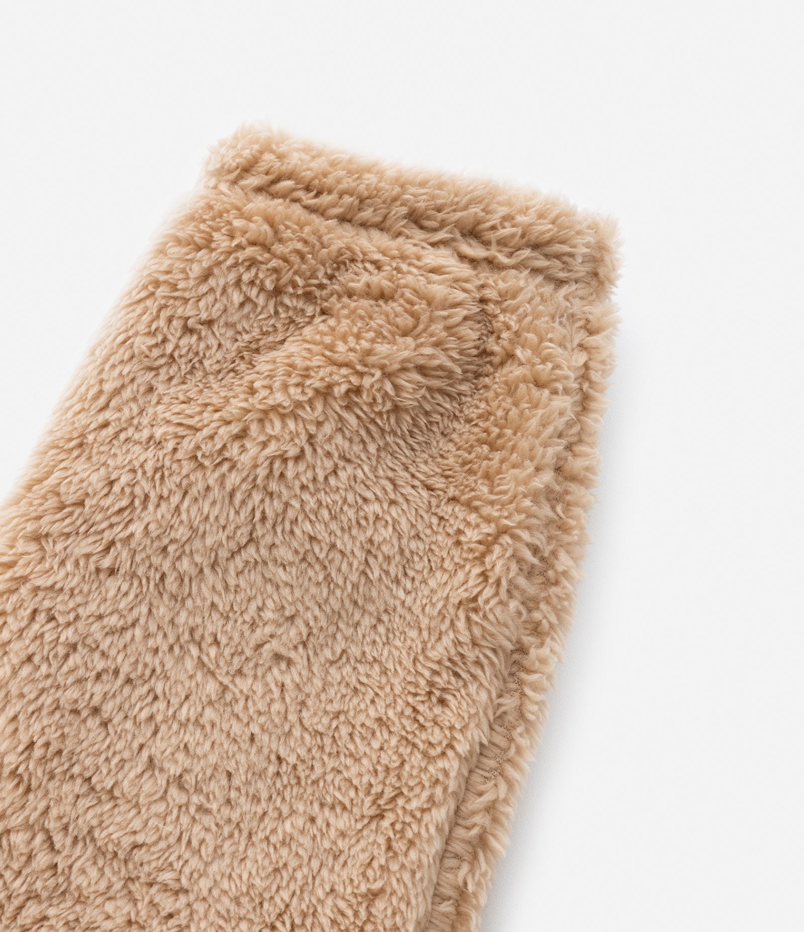 Calça Infantil Peludinha com Bordado de Patinha - Tam 0 a 18 meses Marrom 4