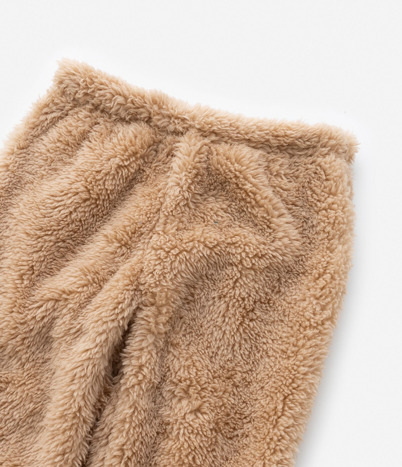 Calça Infantil Peludinha com Bordado de Patinha - Tam 0 a 18 meses Marrom 5