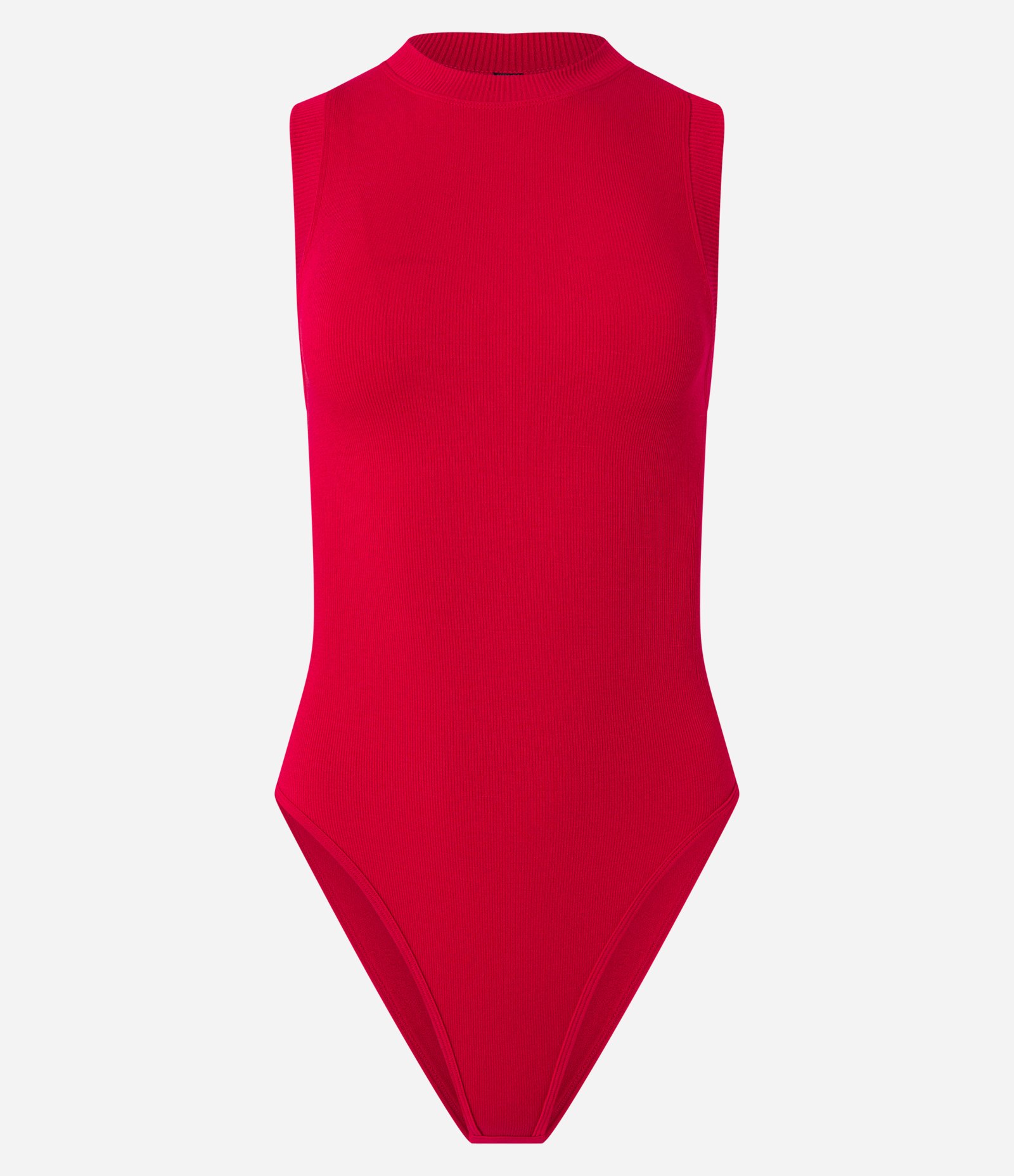 Body sem Manga Seamless com Textura Vermelho 6