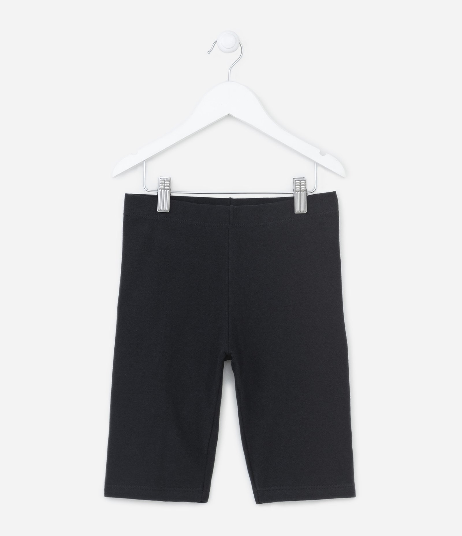 Bermuda Infantil Básica - Tam 5 a 14 anos Preto 1