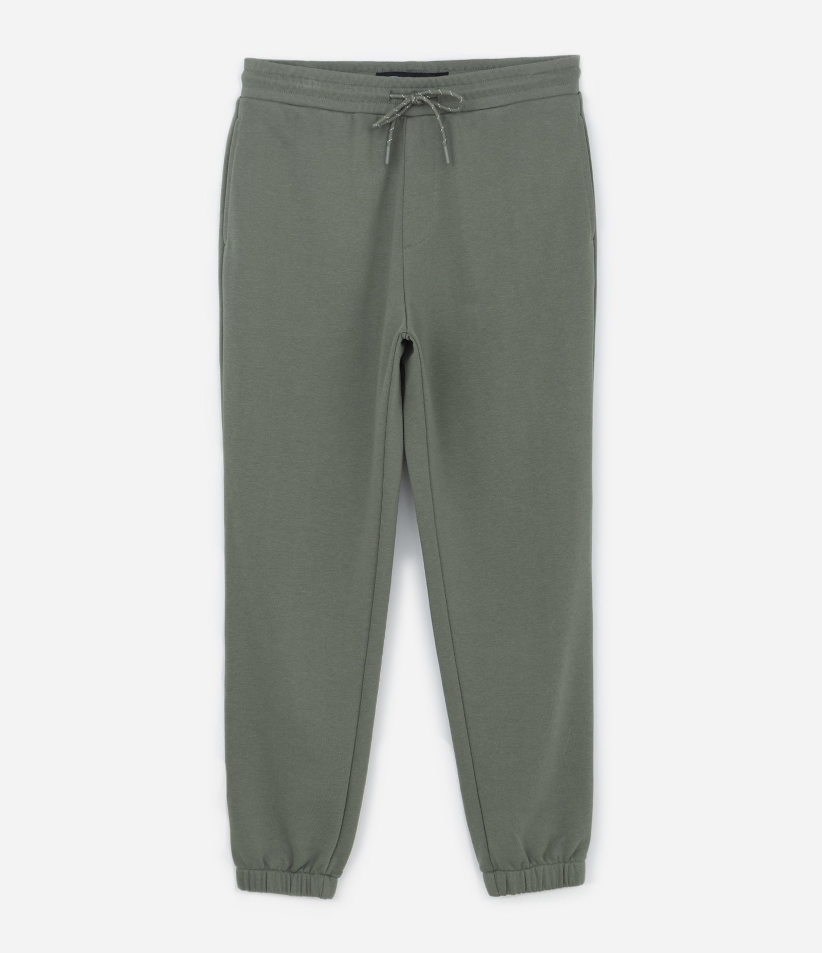 Calça Jogger em Moletom com Forro em Fleece Verde 5