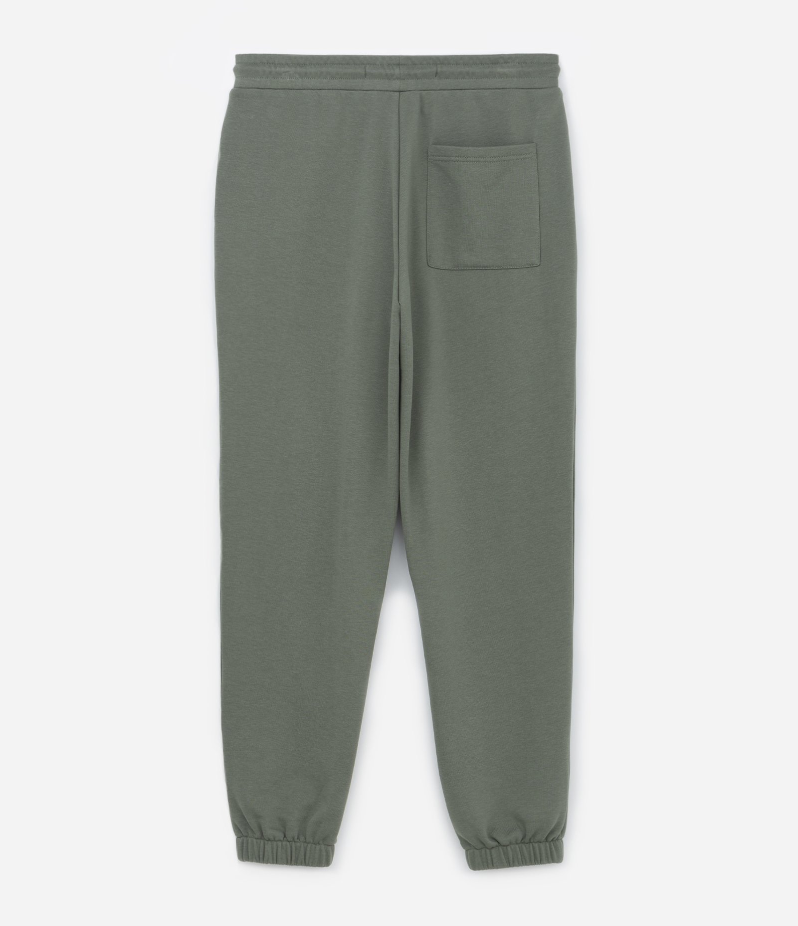 Calça Jogger em Moletom com Forro em Fleece Verde 6