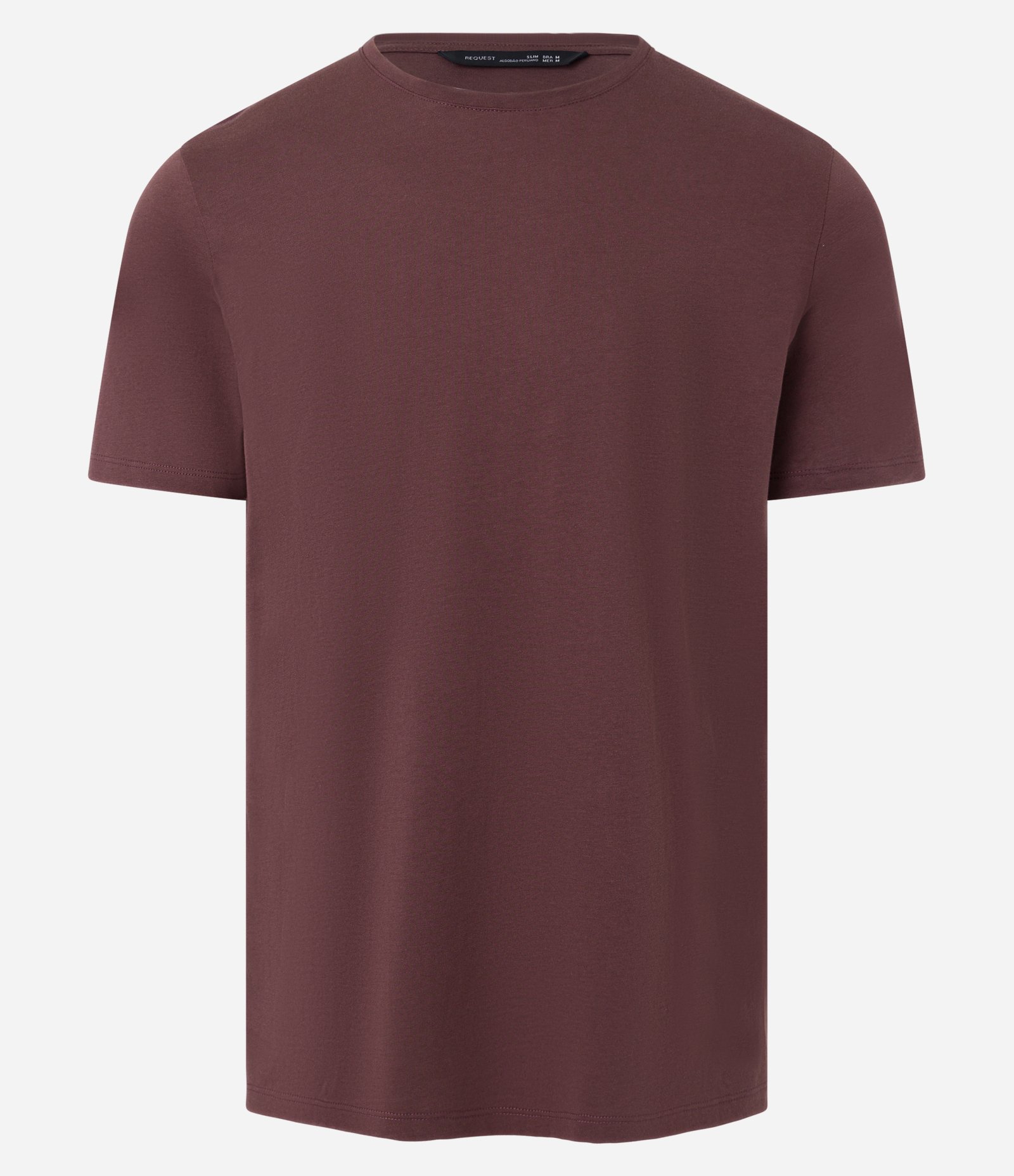 Camiseta Slim Básica em Algodão Peruano com Gola Redonda 5