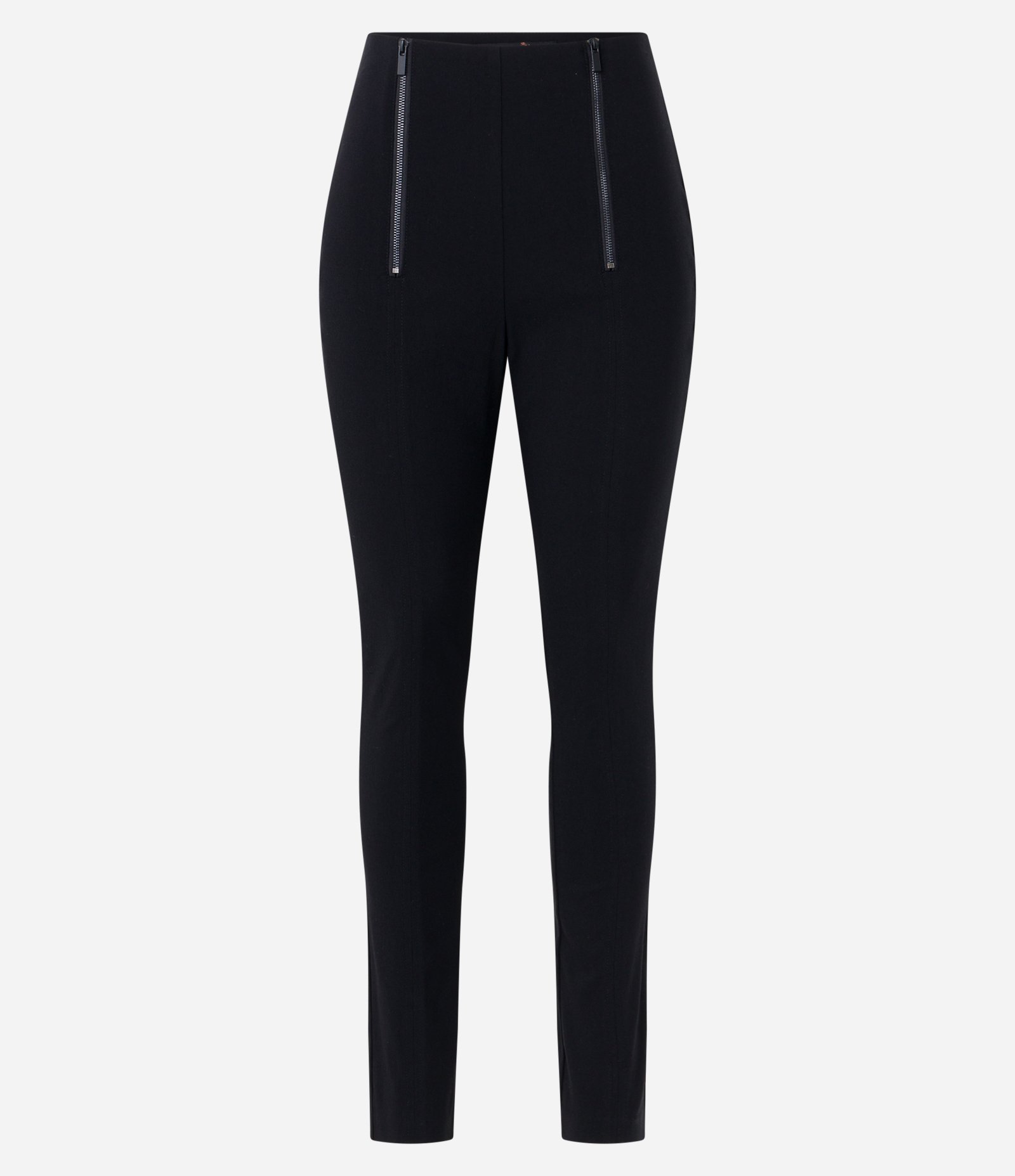 Calça Skinny Alfaiatada em Bengaline com Zíper Tratorado Preto 5