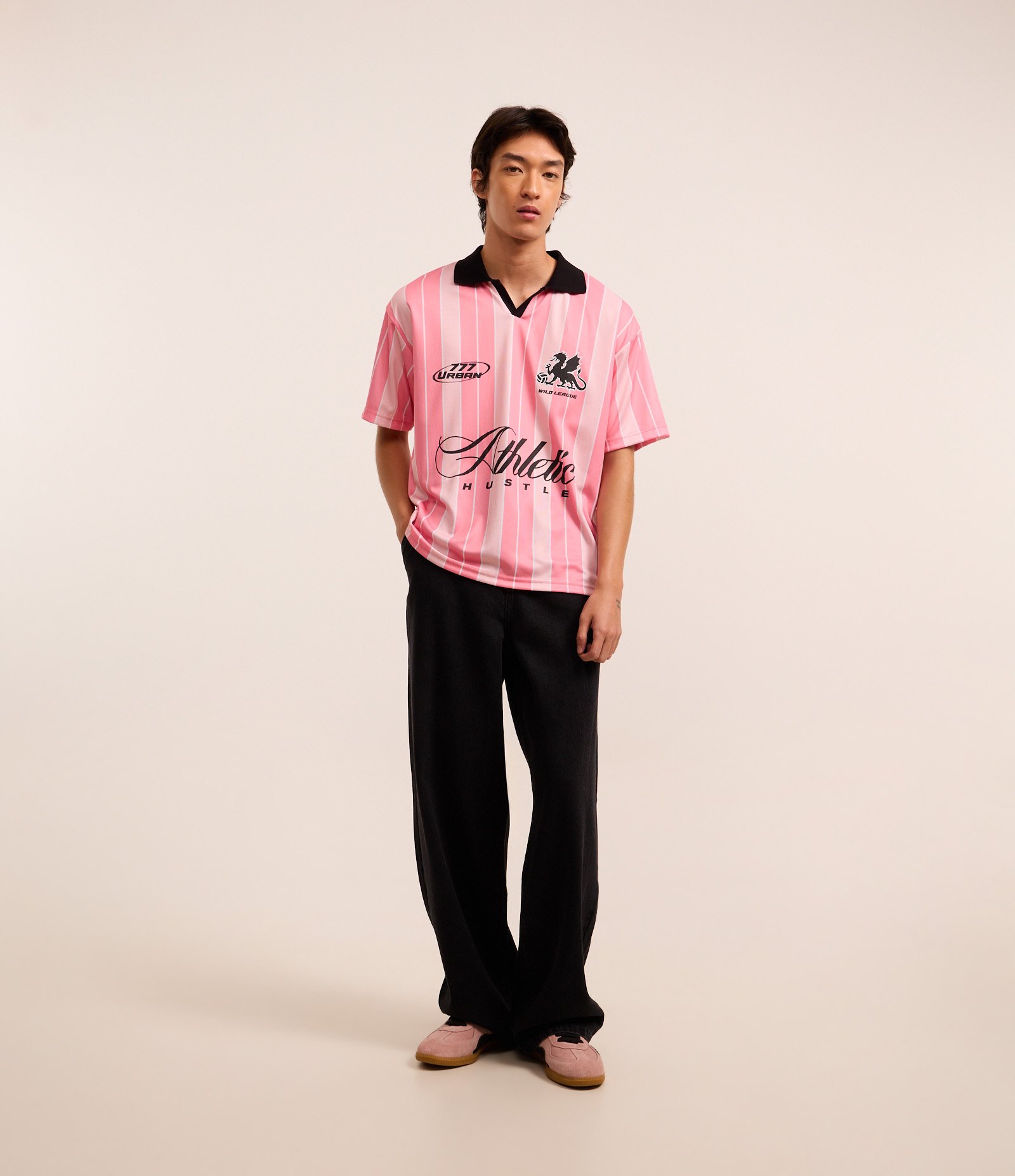 Calça Super Baggy em Jeans com Bolso Faca Frontal Preto 1