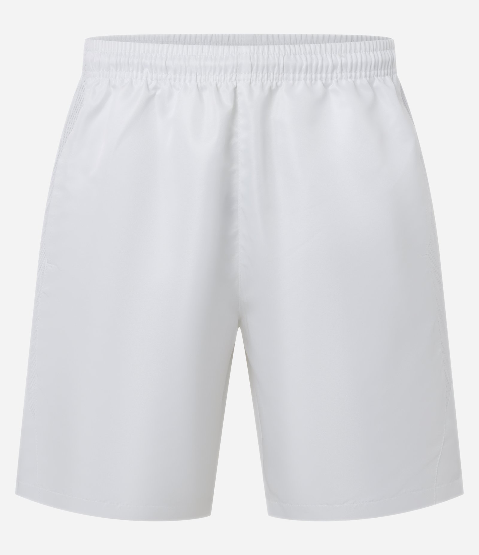 Bermuda Esportiva Básica com Cós Elástico e Telinha Lateral Branco 6
