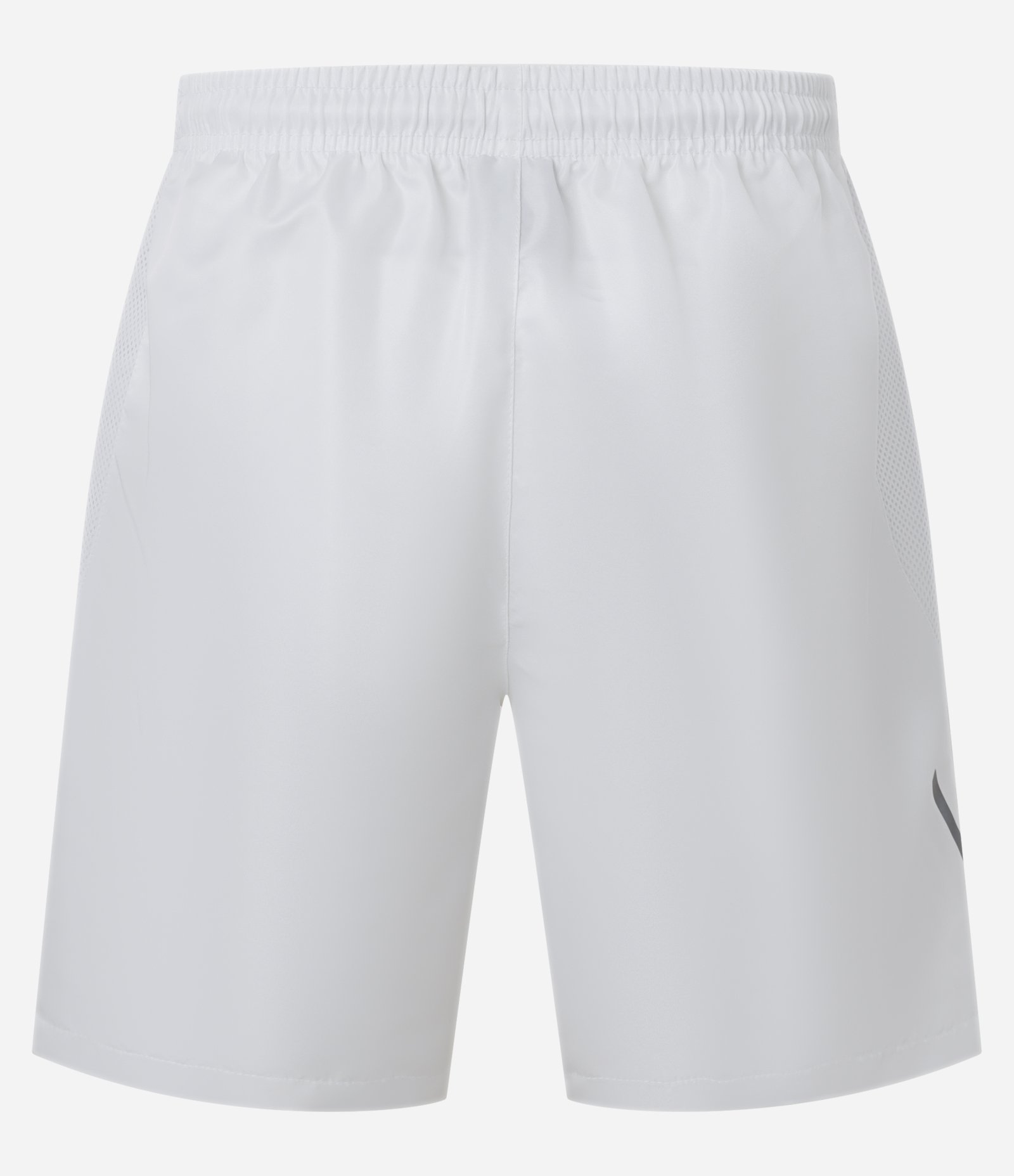 Bermuda Esportiva Básica com Cós Elástico e Telinha Lateral Branco 8