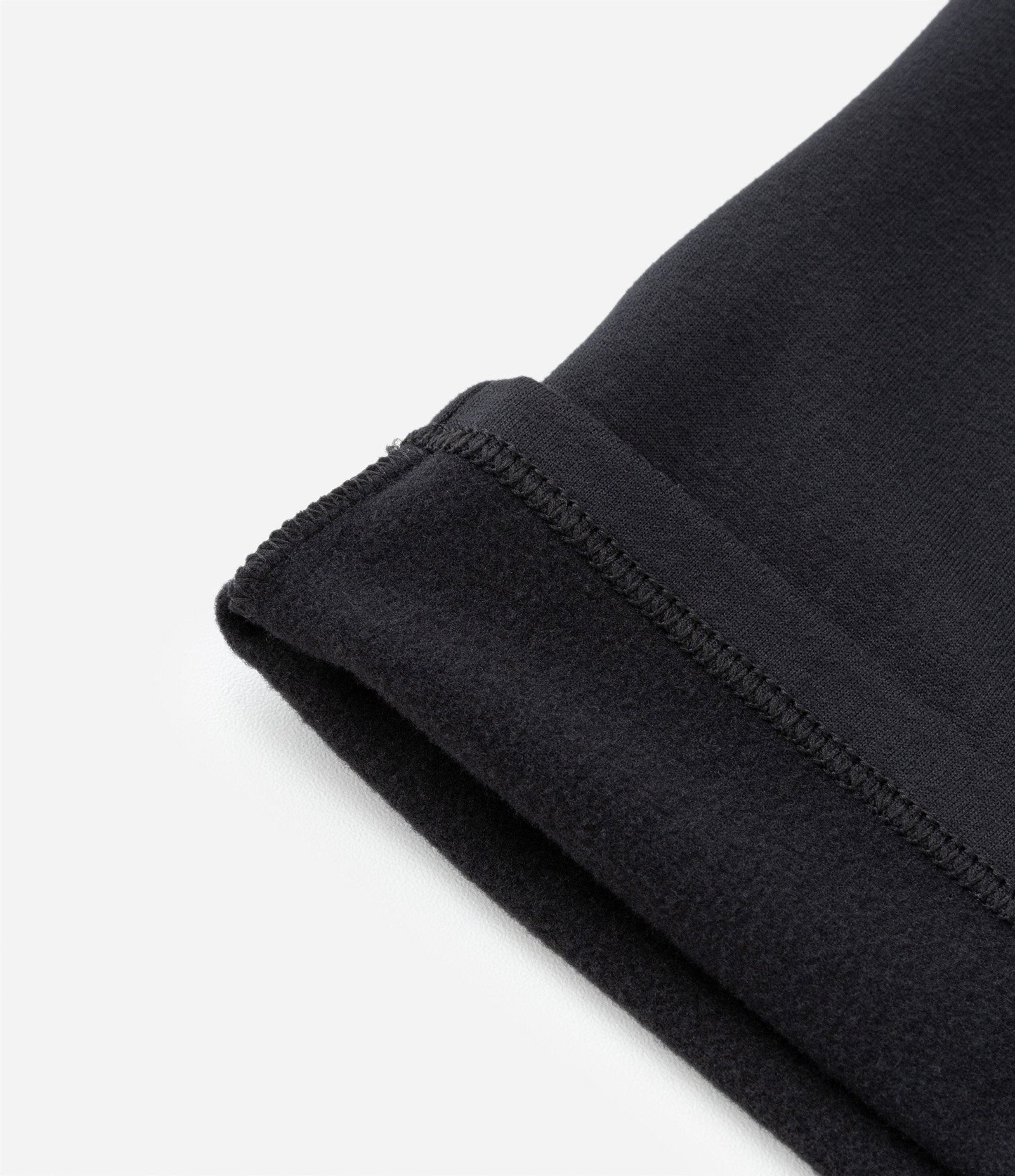 Blusa Térmica Infantil Quentinha com Bordado de Coração - Tam 1 a 5 Anos Preto 3