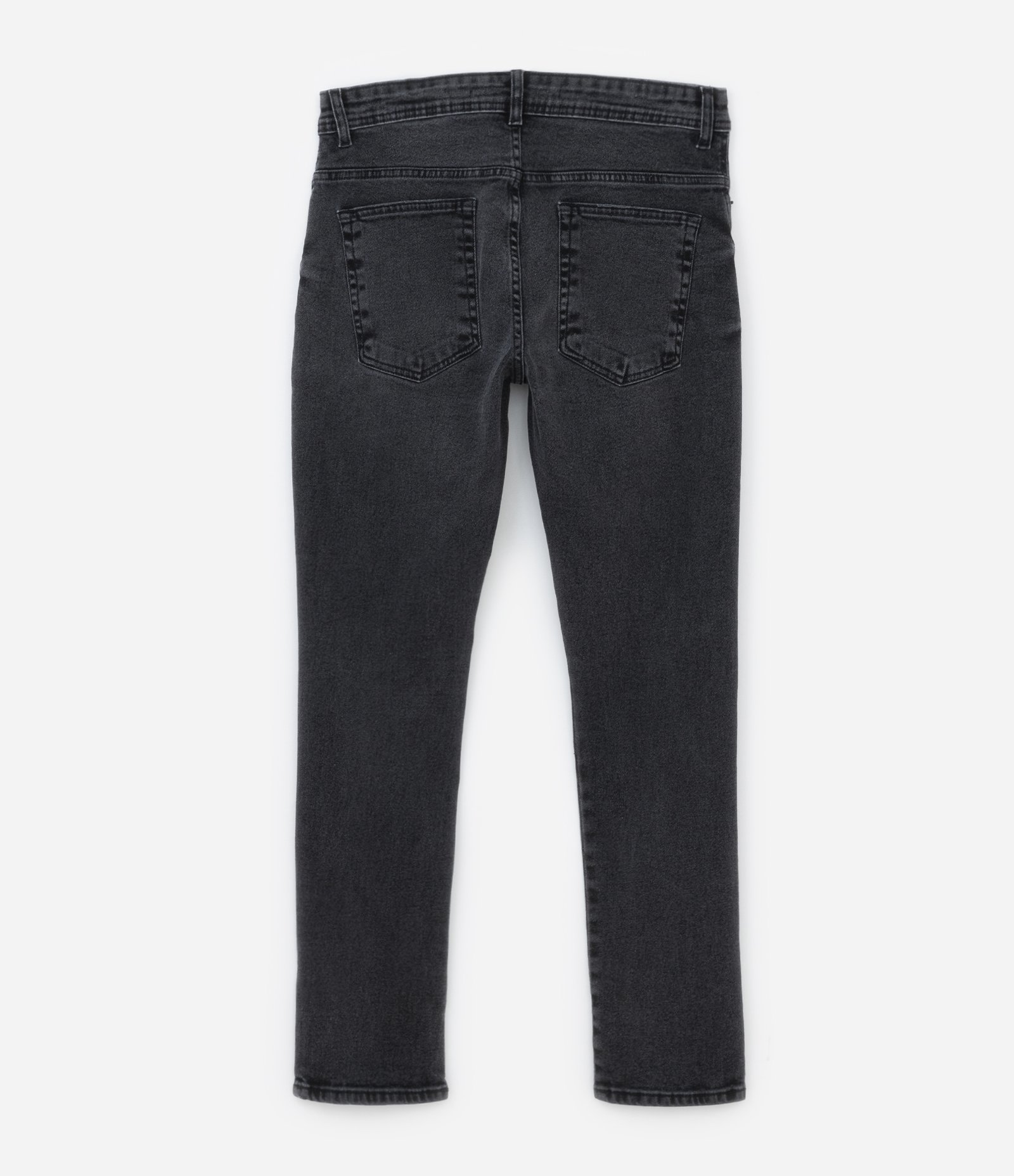 Calça Skinny em Jeans com Elastano Estonada Preto 6
