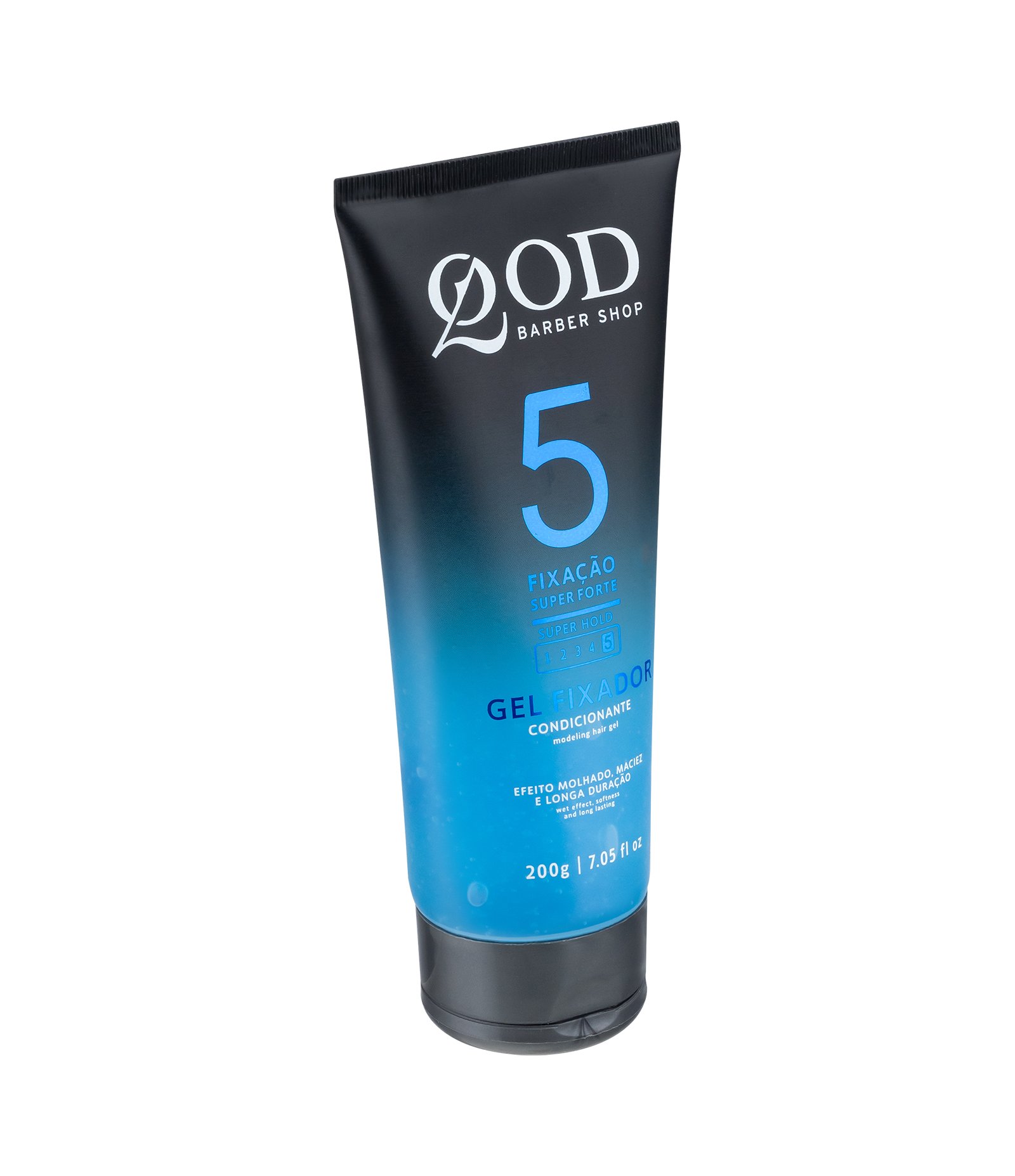 Gel Capilar 5 Fixação Super Forte QOD 200g 1