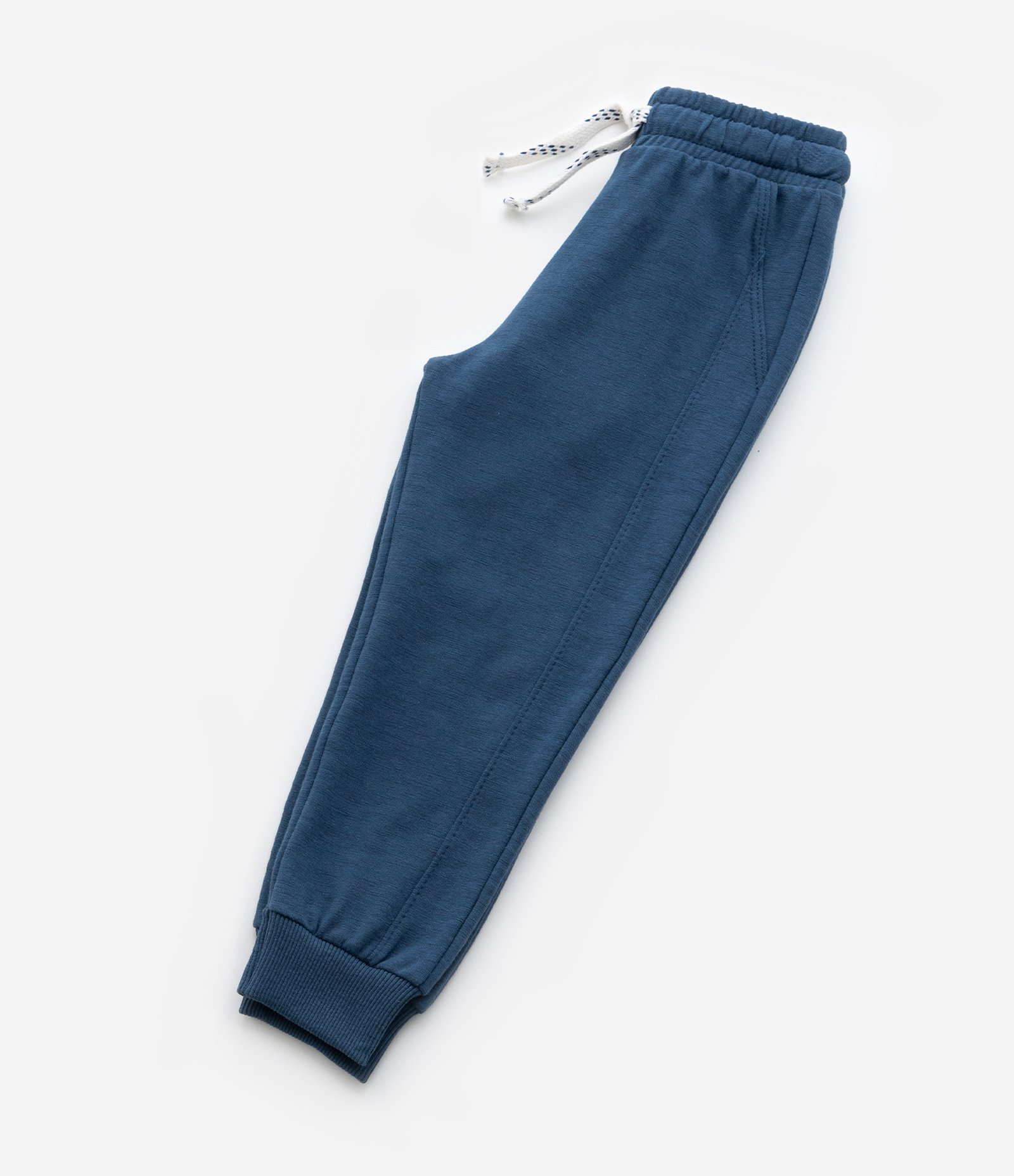 Calça Moletom Infantill com Recortes Laterais - Tam 1 a 5 anos Azul 5