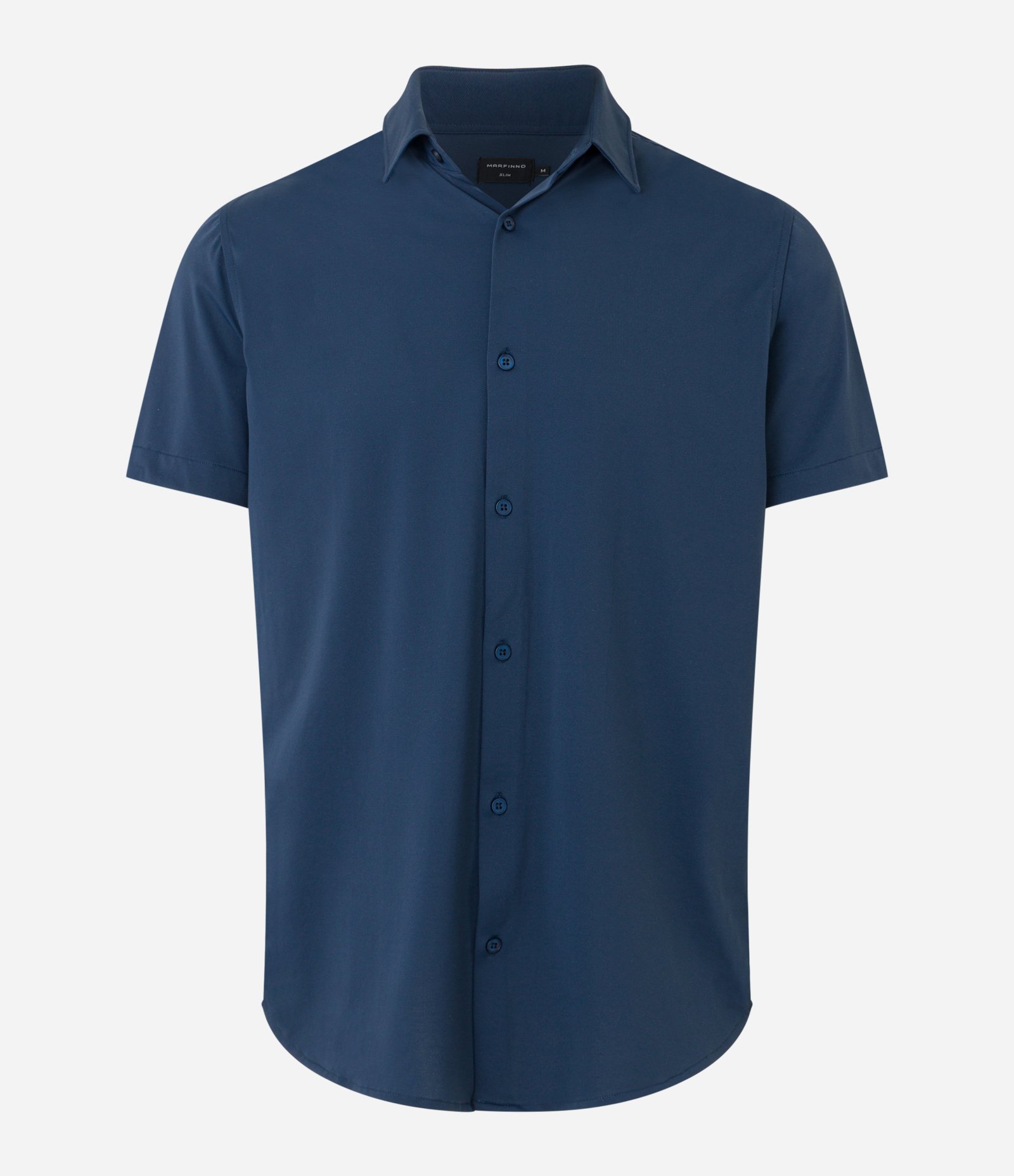 Camisa Piquet Perfomance Maquinetada Azul 6