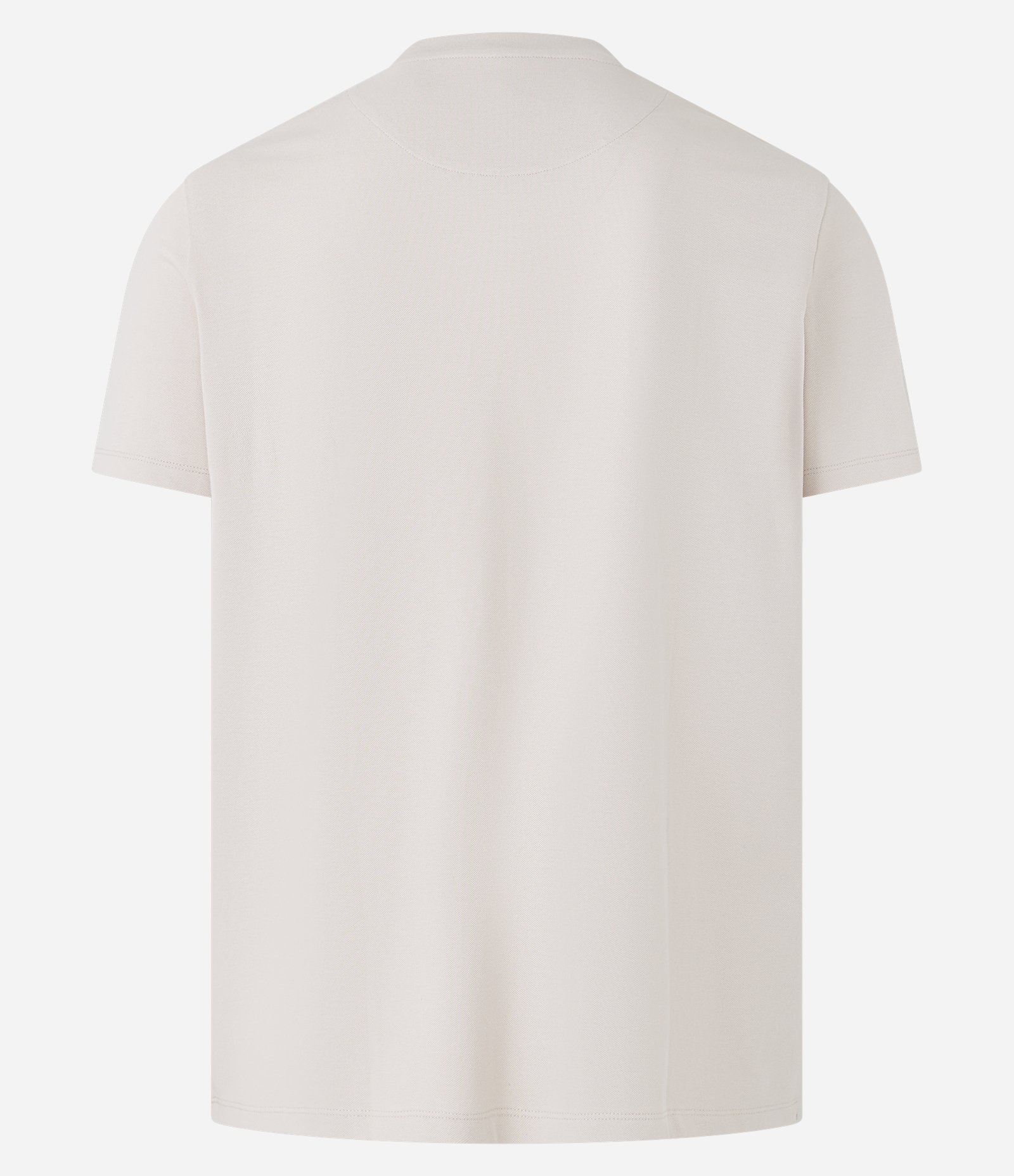 Camiseta Casual em Algodão com Textura Piquet Off White 5