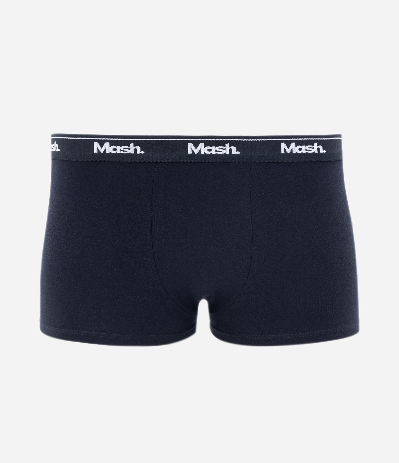 Kit 02 Cuecas em Algodão com Lettering Mash Branco/Preto 2