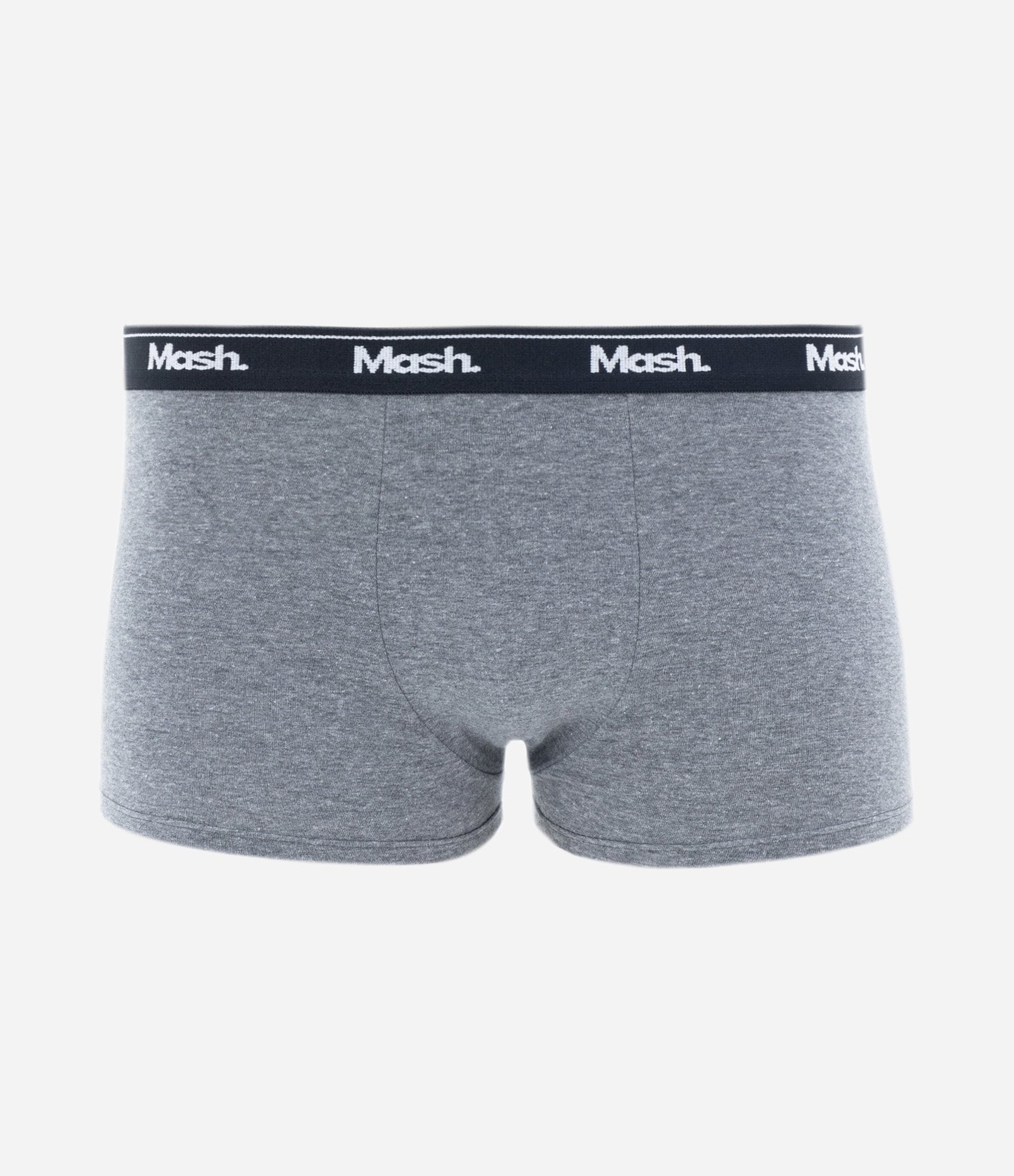 Kit 02 Cuecas em Algodão com Lettering Mash Cinza/Preto 3