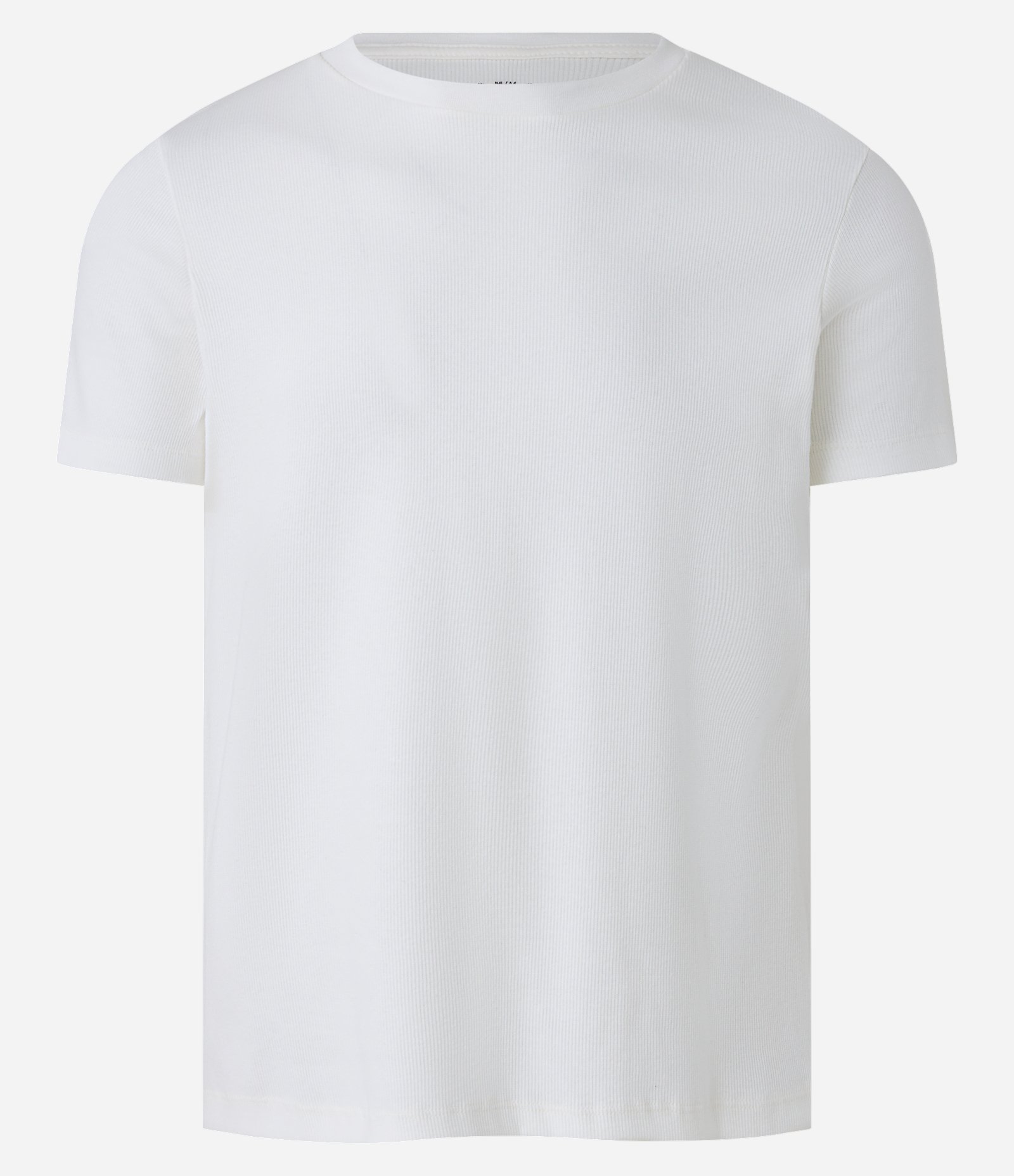 Camiseta Muscle em Ribana Texturizada Branco 5