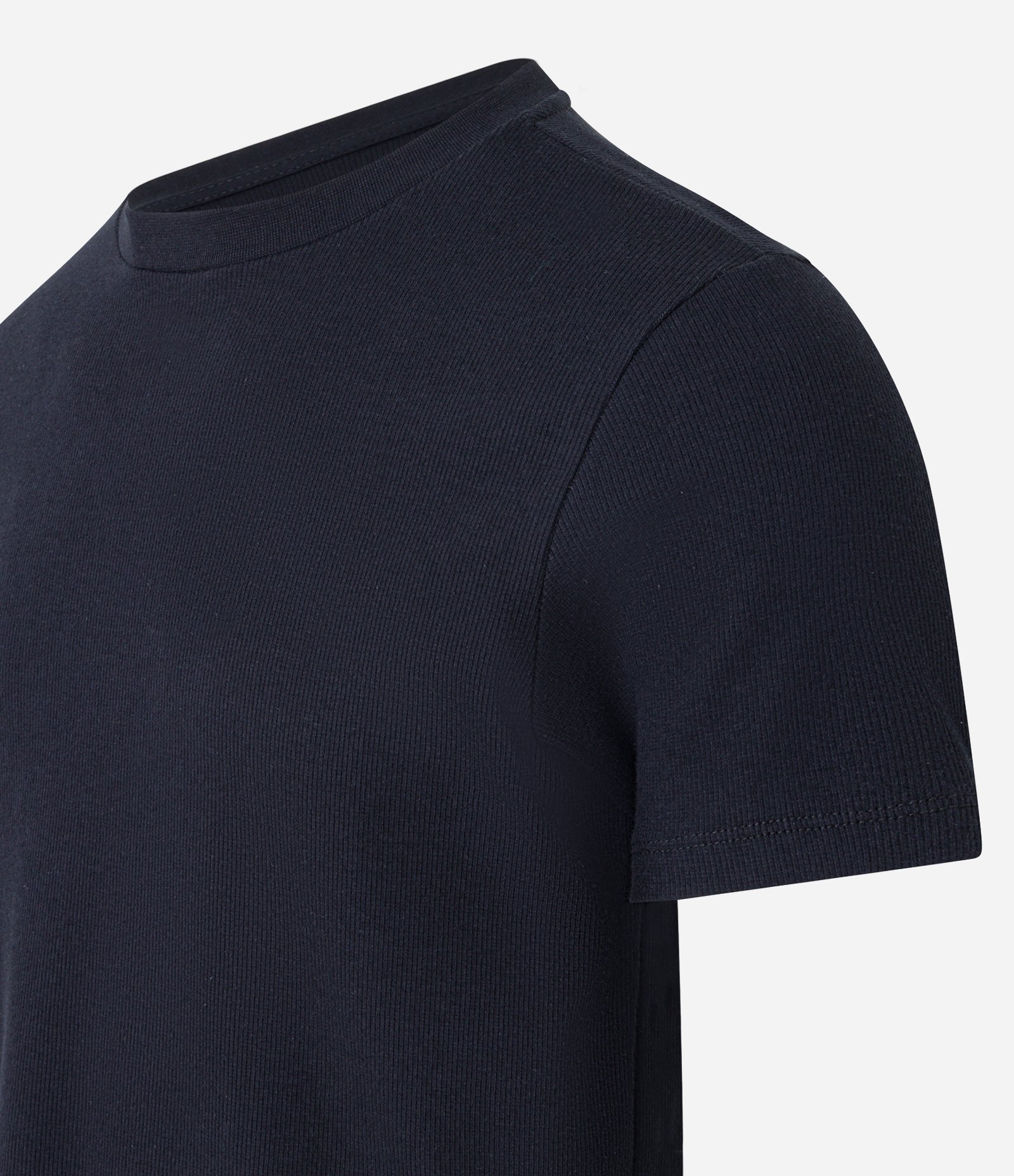 Camiseta Muscle em Ribana Texturizada Preto 6