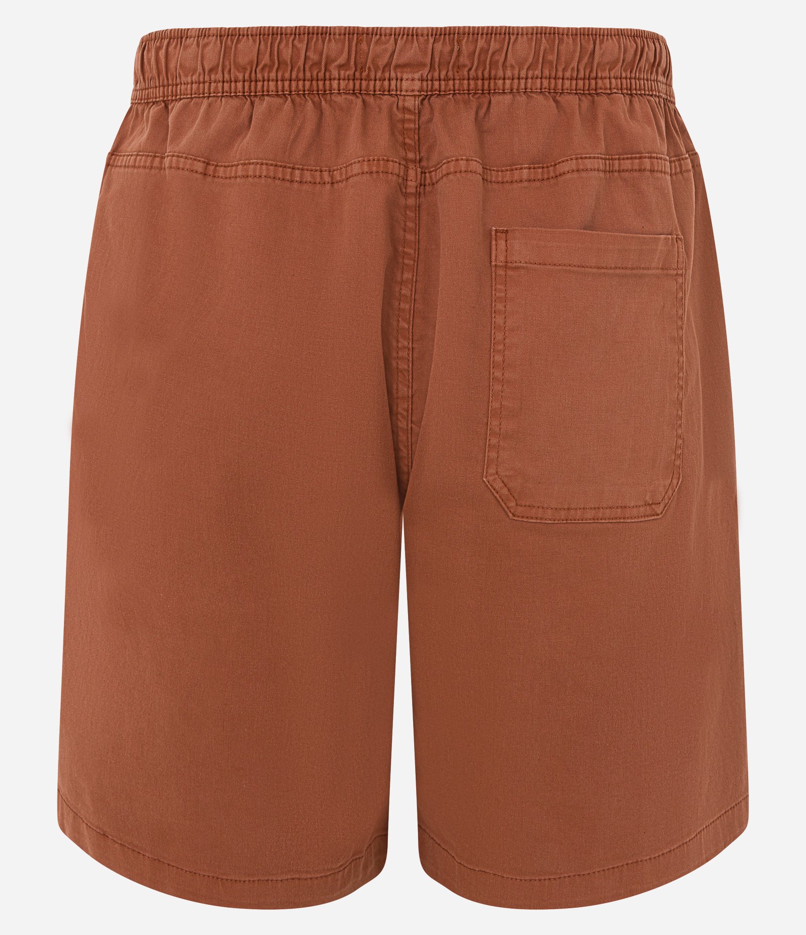 Bermuda Regular em Sarja Lavada com Amarração no Cós 6