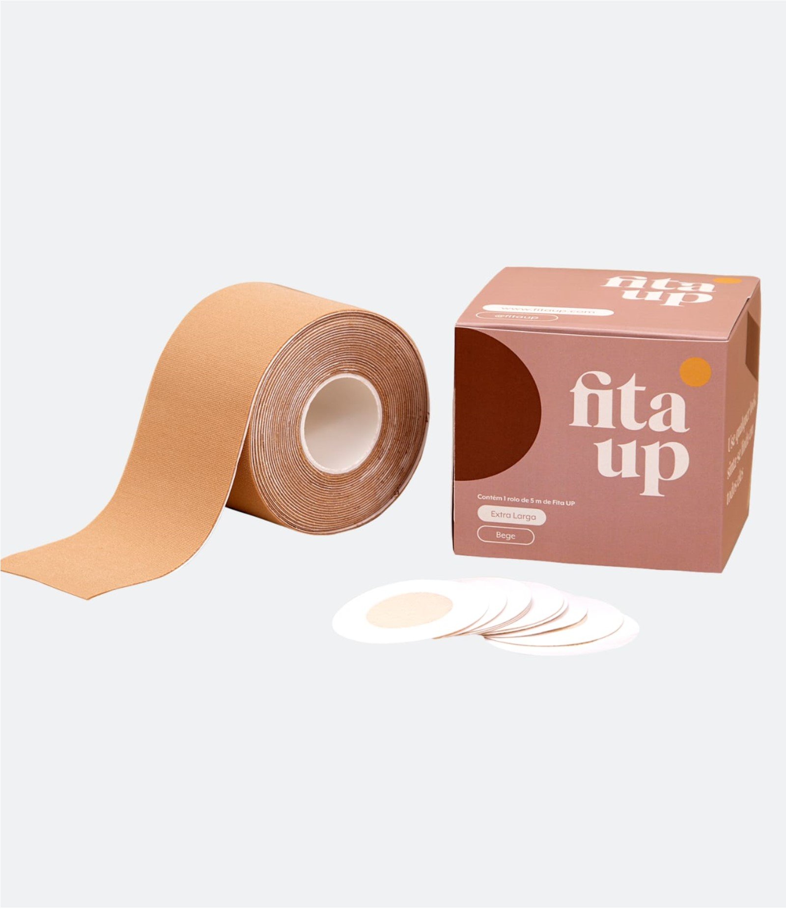 Fita Adesiva para Seios Fita Up Bege 1