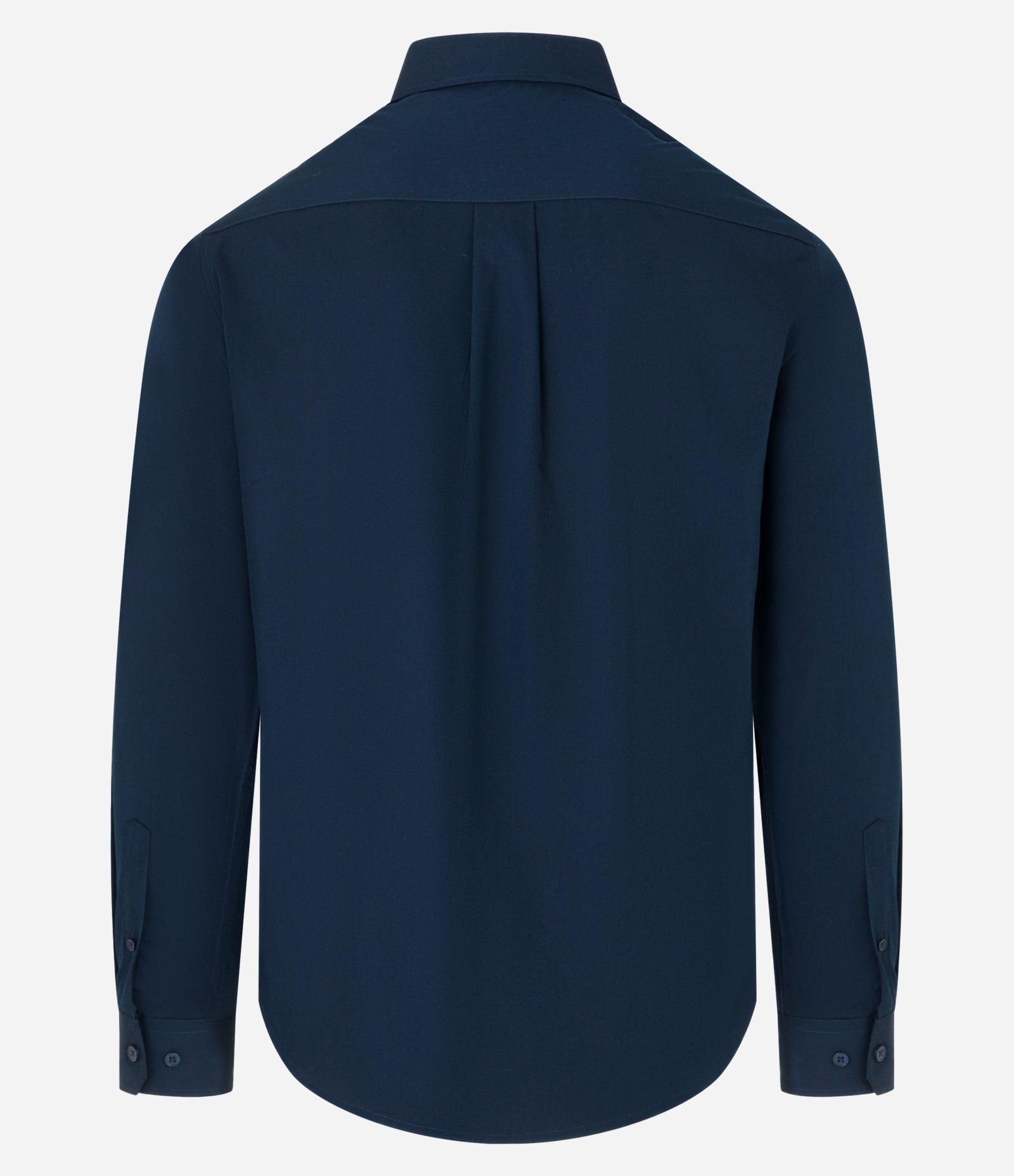 Camisa Slim em Fibra de Bambu Azul Marinho 7
